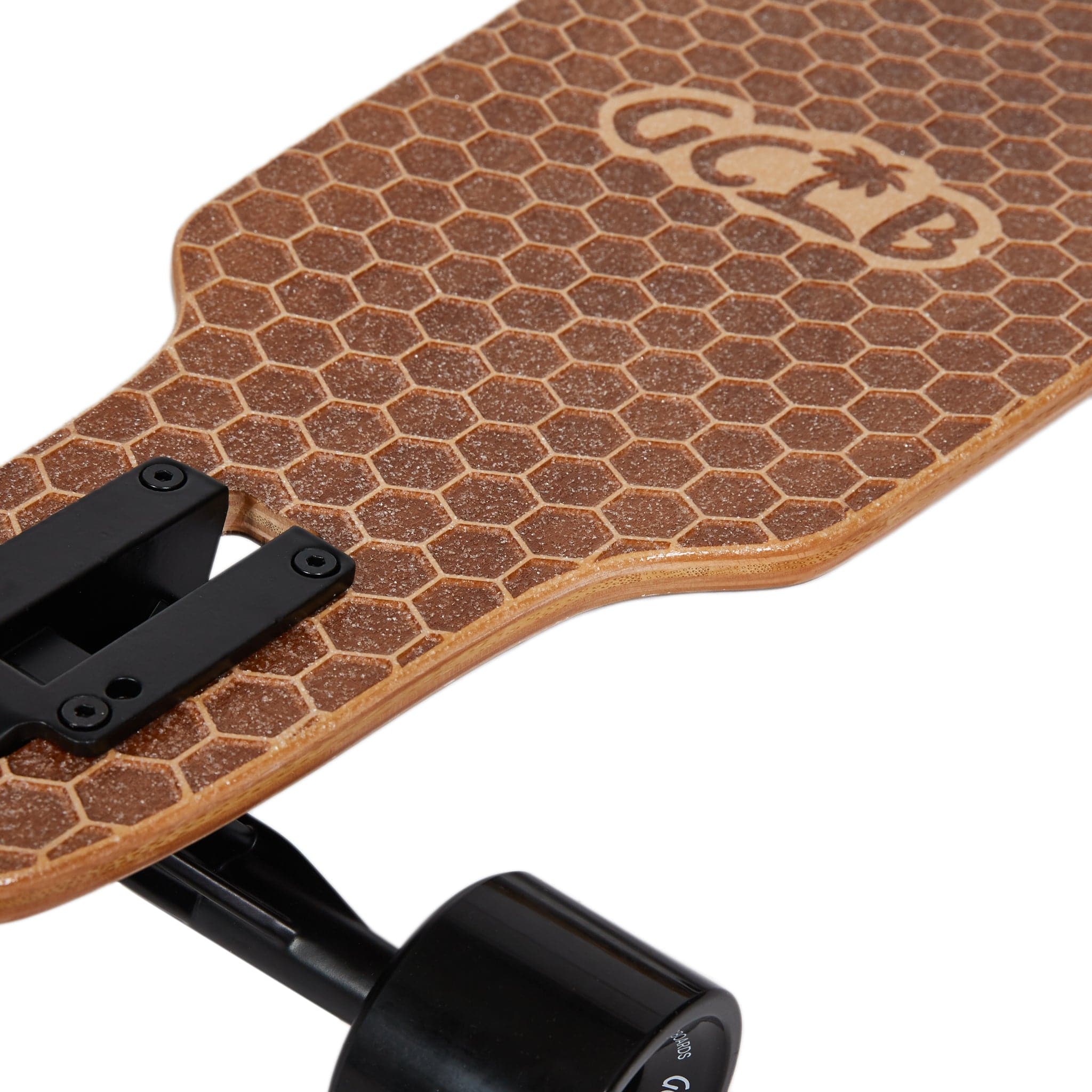 Gold Coast Longboards Longboard Dropthrough Longboard - Choc Honeycomb