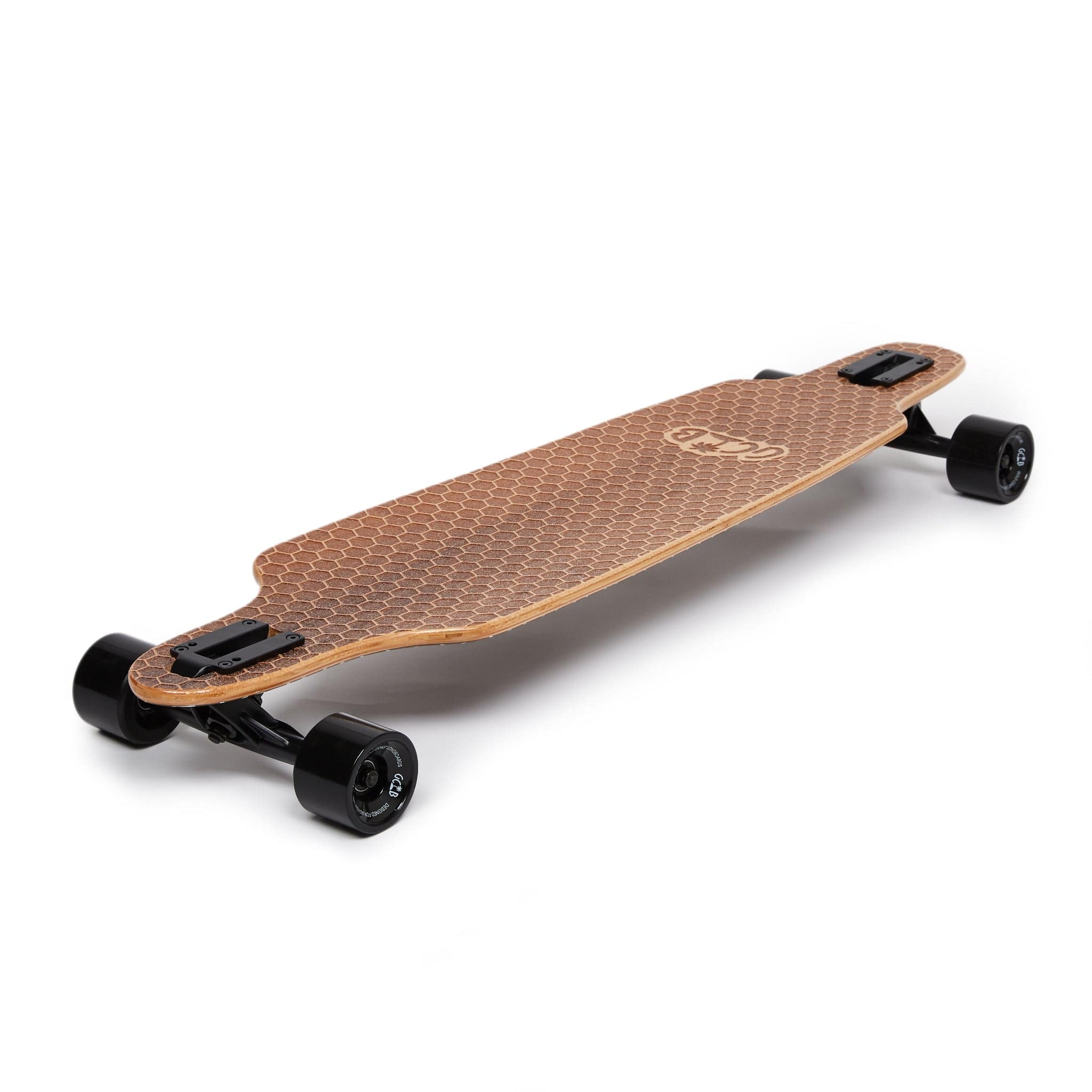 Gold Coast Longboards Longboard Dropthrough Longboard - Choc Honeycomb