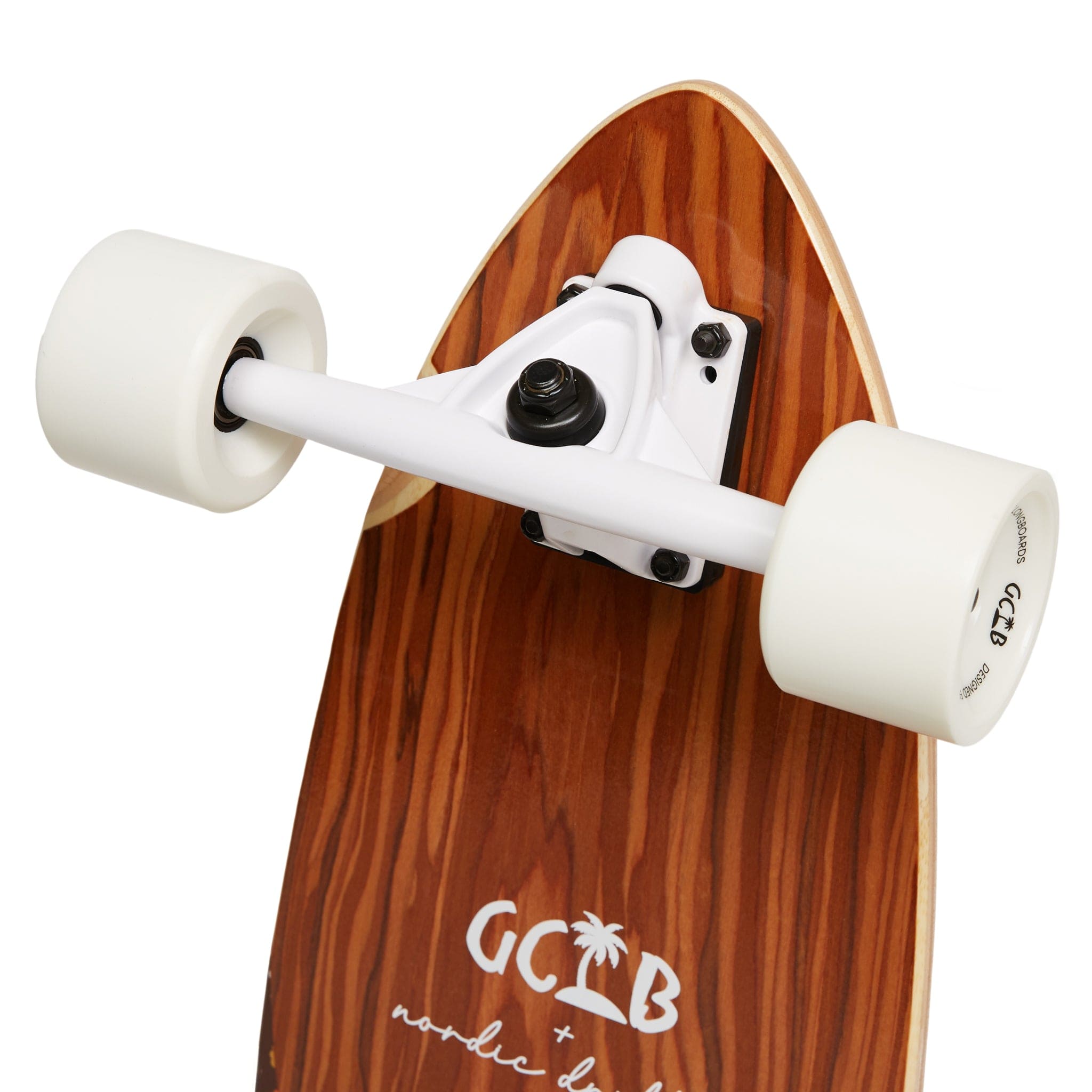 Gold Coast Longboards Longboard Kicktail Longboard - Ocean Bloom