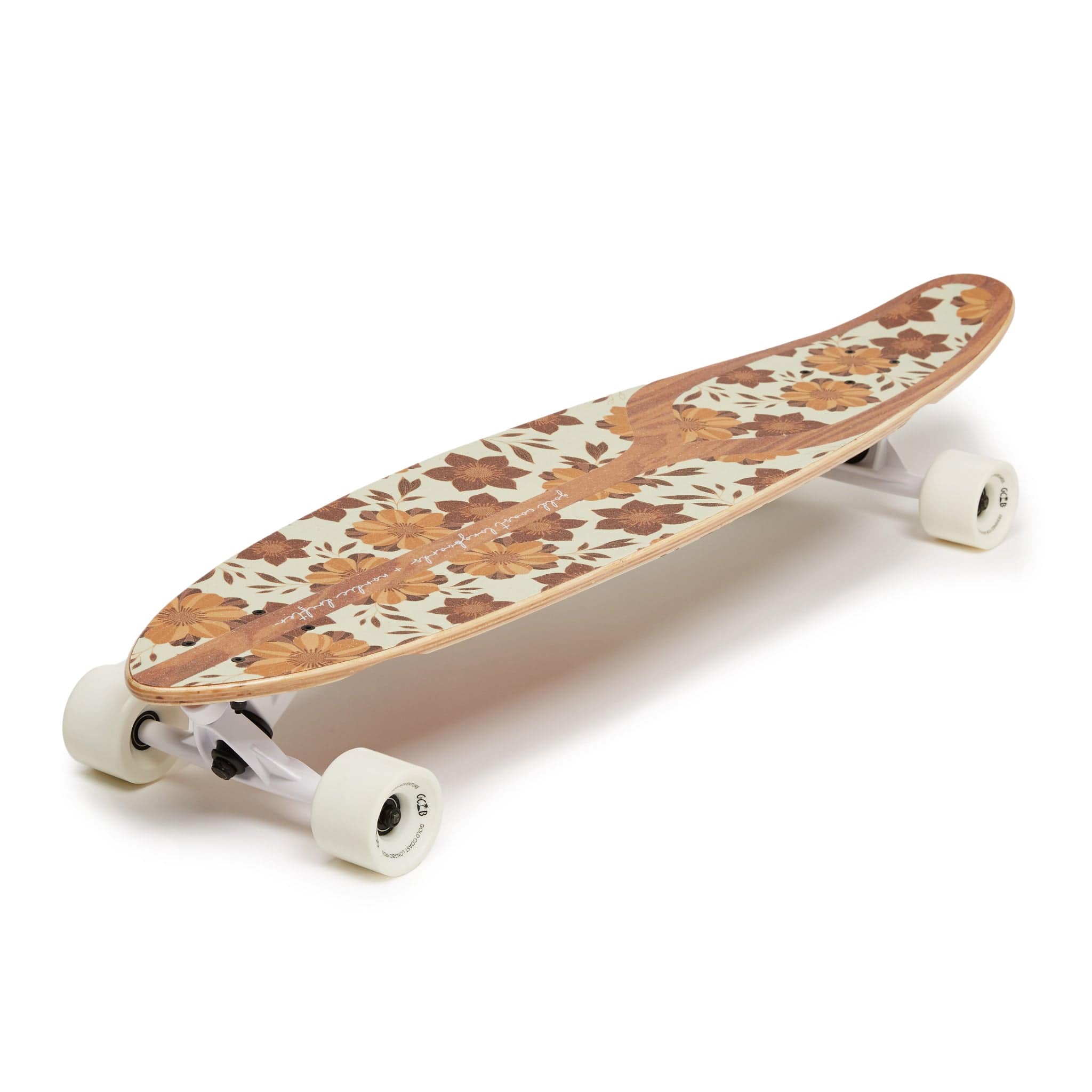 Gold Coast Longboards Longboard Kicktail Longboard - Ocean Bloom