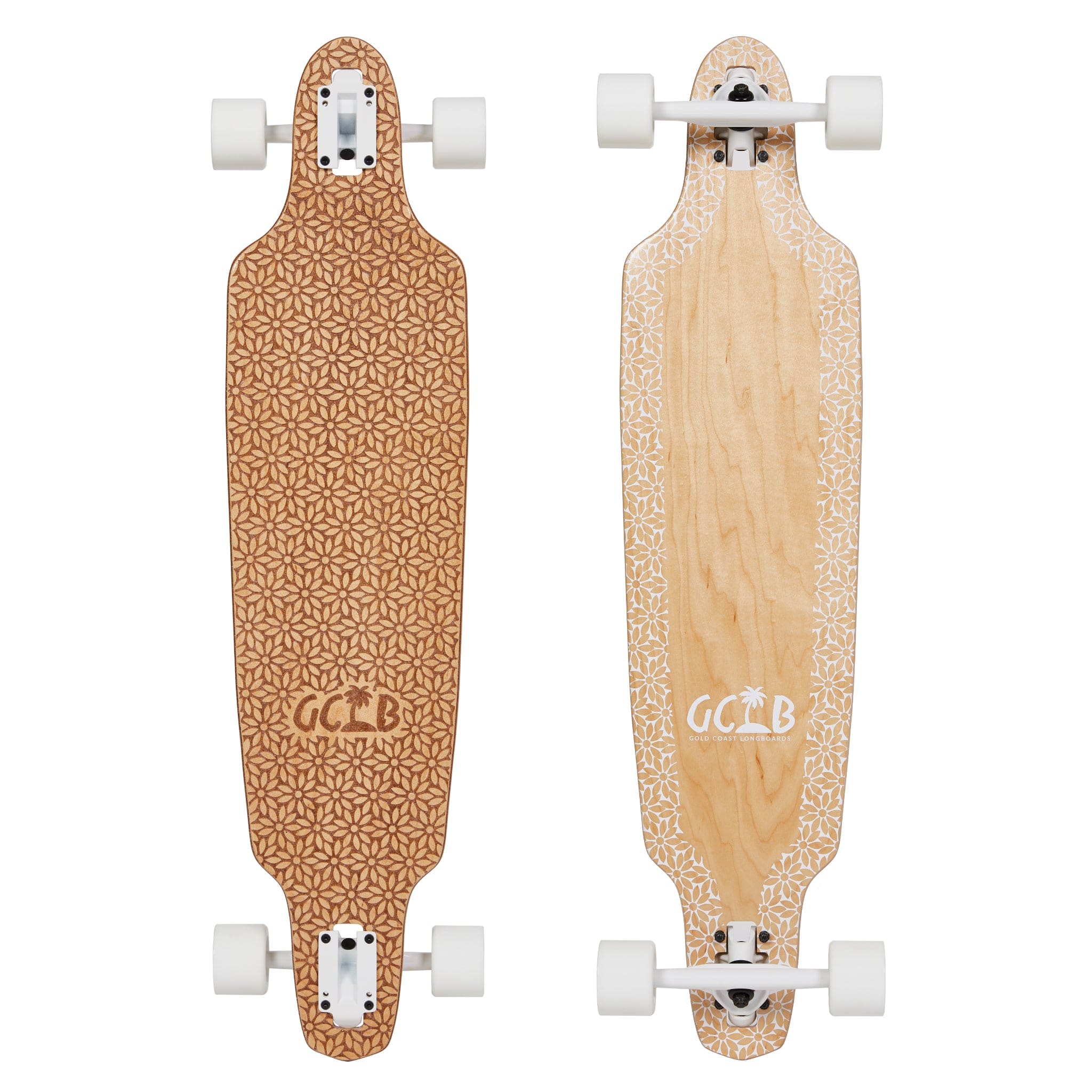 Gold Coast Longboards Longboard Dropthrough Longboard - Daisy Bloom