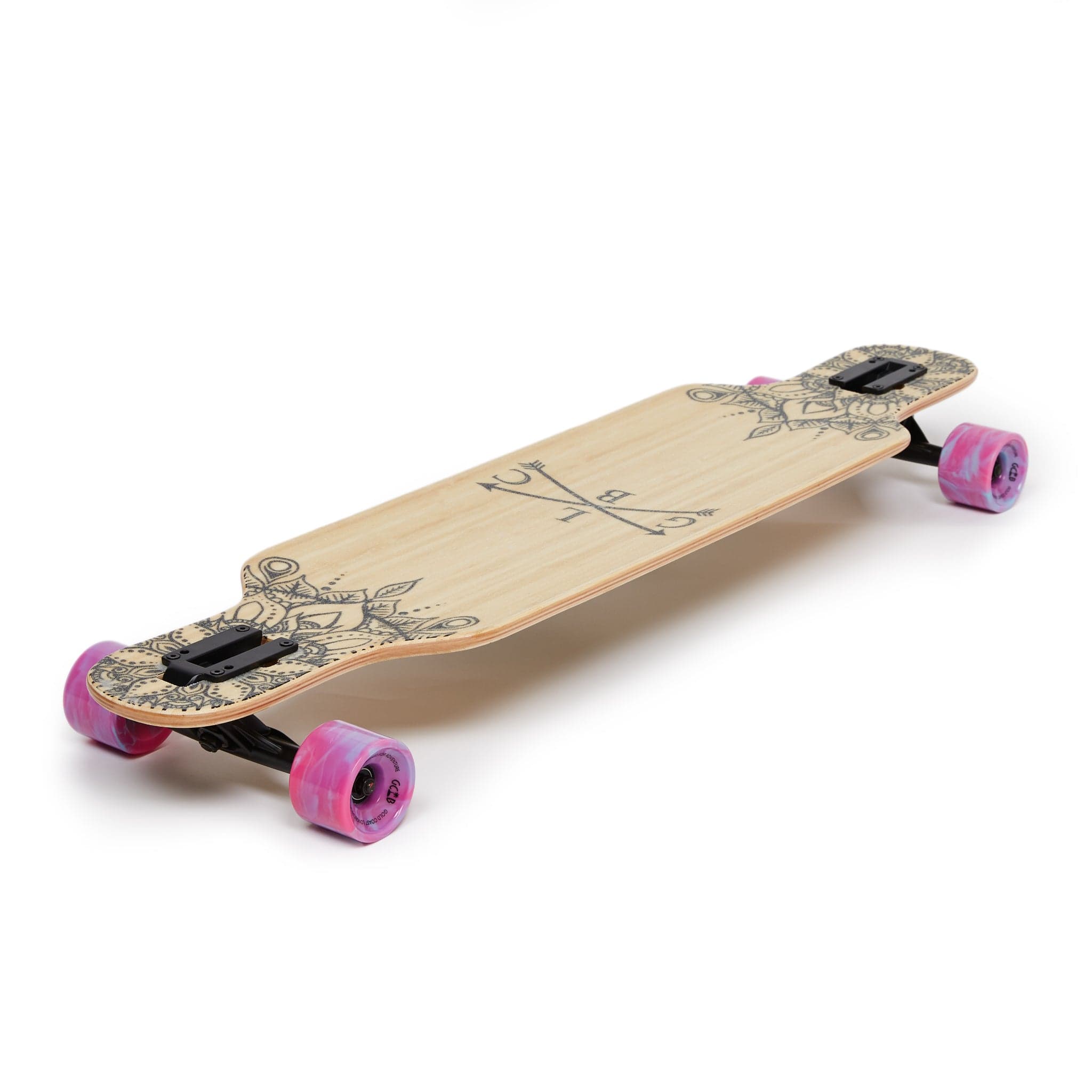 Gold Coast Longboards Longboard Dropthrough Longboard - Wanderlust Edition