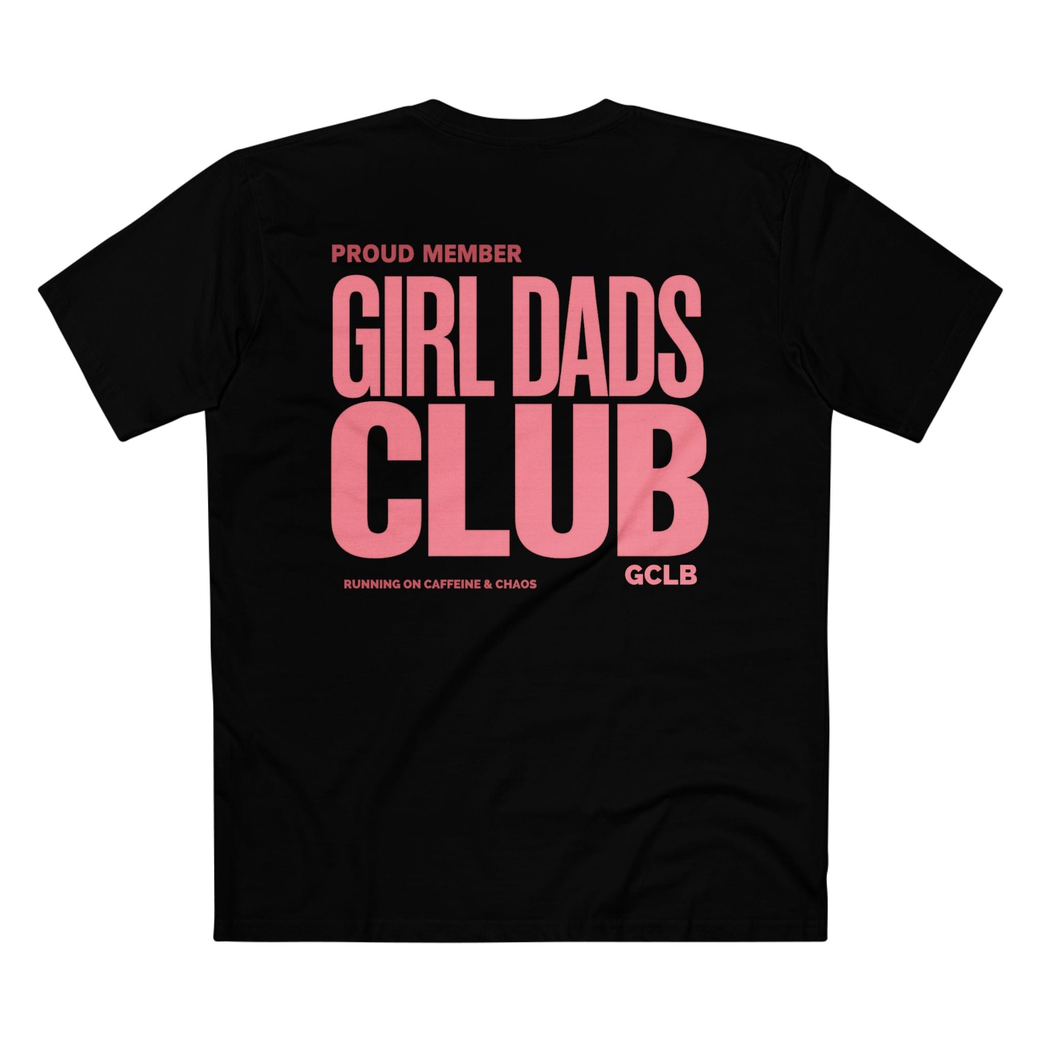Printify T-Shirt Black / XS Girl Dads Club Tee