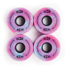 Gold Coast Longboards Cruiser Wheels - Pink Swirl