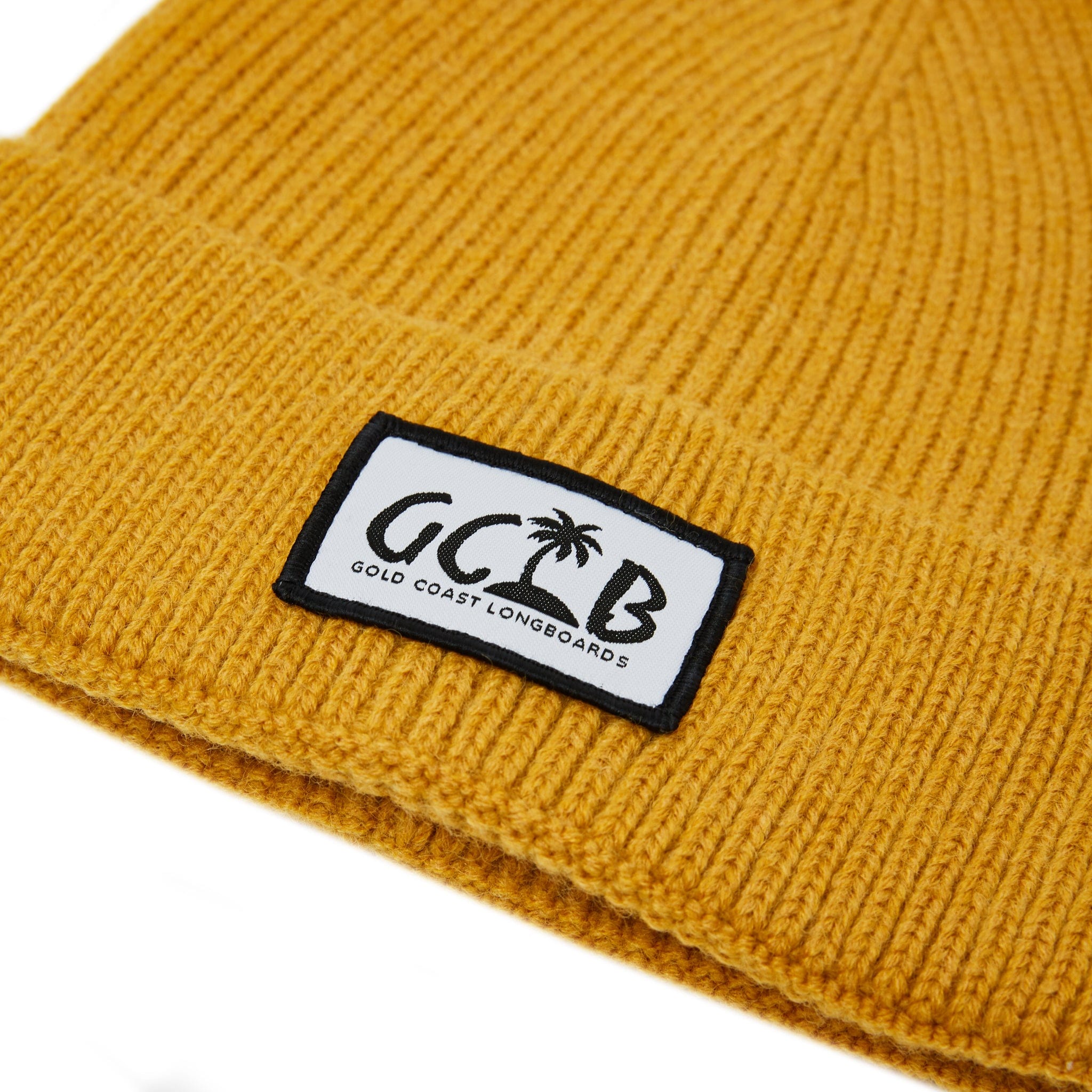 Gold Coast Longboards cap GCLB Beanie - Mustard