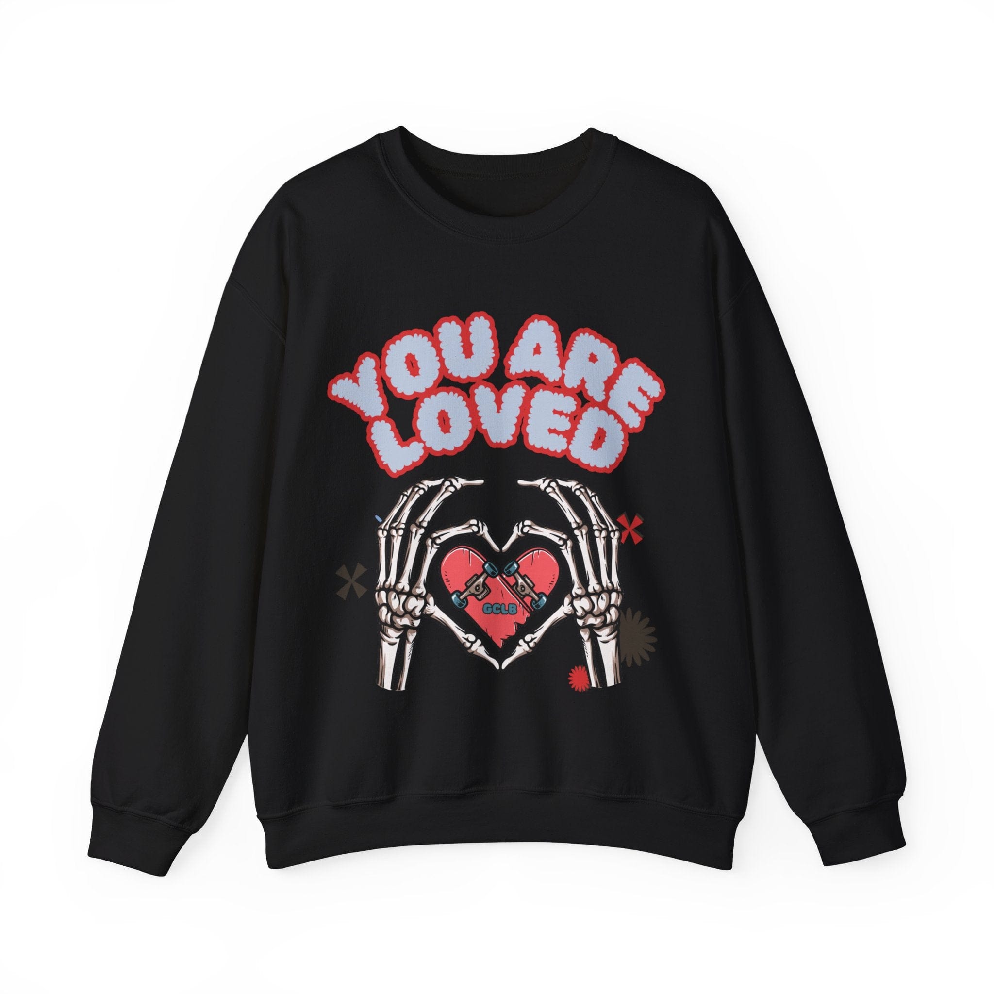 Gold Coast Longboards Sweatshirt S / Black You are Loved - Crewneck