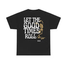 Gold Coast Longboards T-Shirt Black / S Let the Good Times Roll Tee