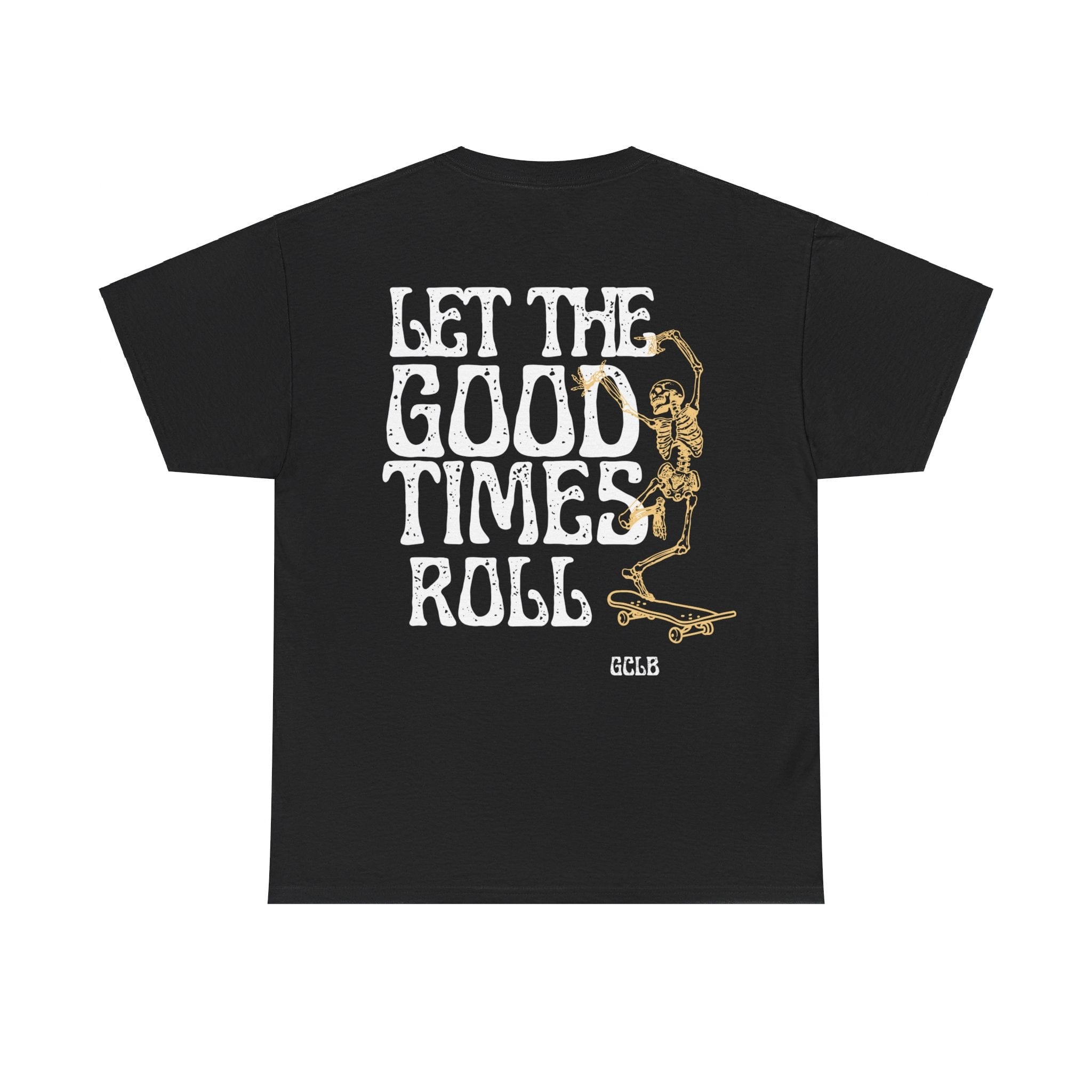 Gold Coast Longboards T-Shirt Black / S Let the Good Times Roll Tee