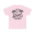 Gold Coast Longboards T-Shirt Light Pink / S Let the Good Times Roll Skull Tee