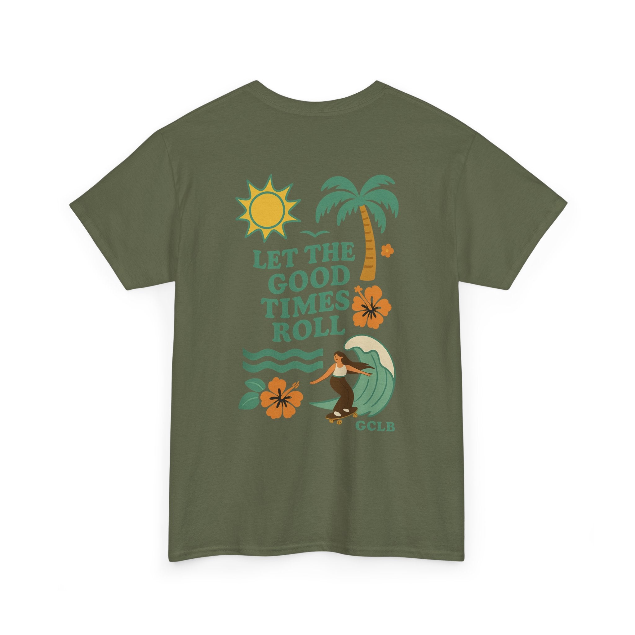 Printify T-Shirt Let the Good Times Roll Tee 2.0