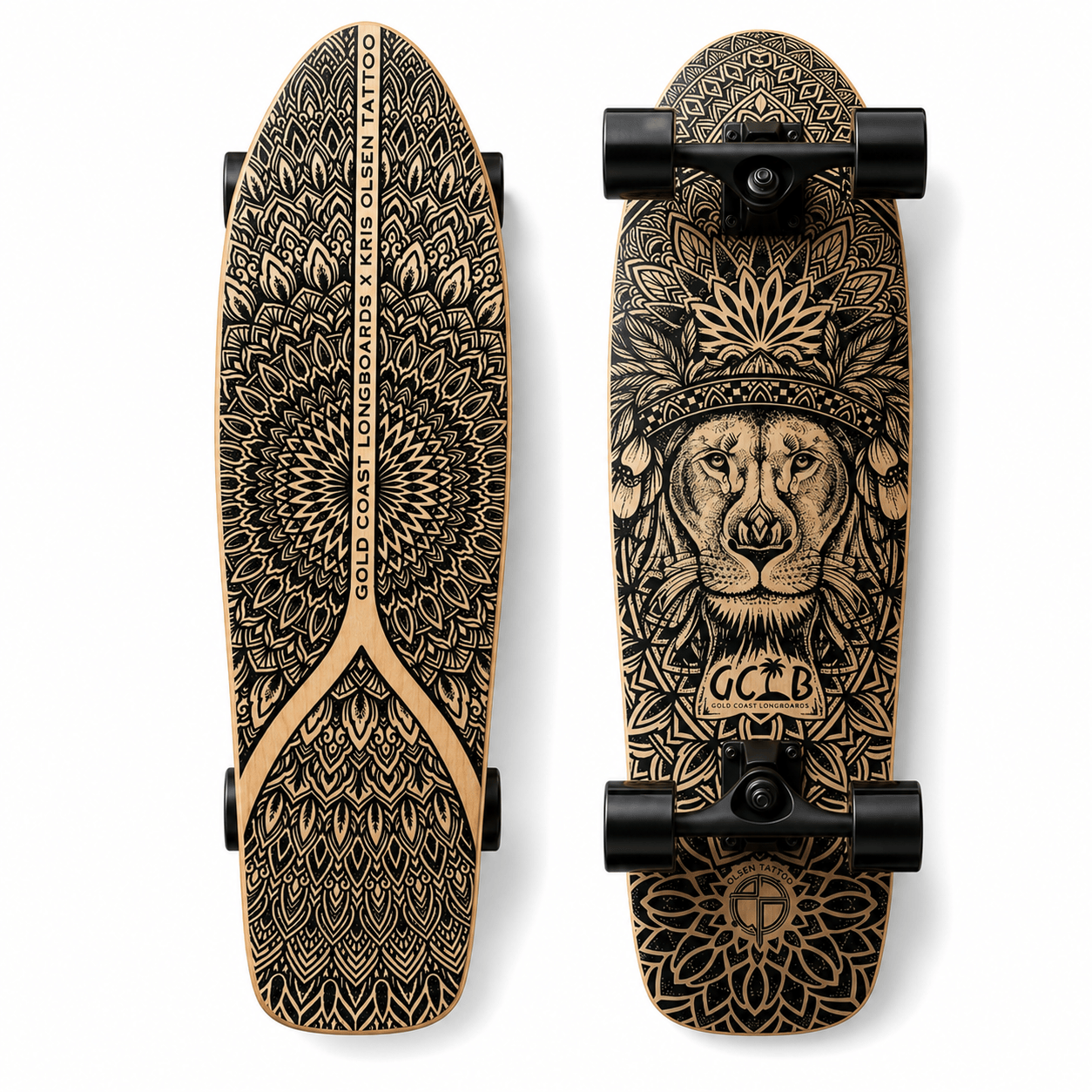 Gold Coast Longboards Cruiser Skateboard Cruiser Skateboard — The Fearless