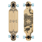 Gold Coast Longboards Longboard Blue Swirl Dropthrough Longboard - Wanderlust Edition