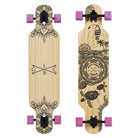Gold Coast Longboards Longboard Pink Swirl Dropthrough Longboard - Wanderlust Edition