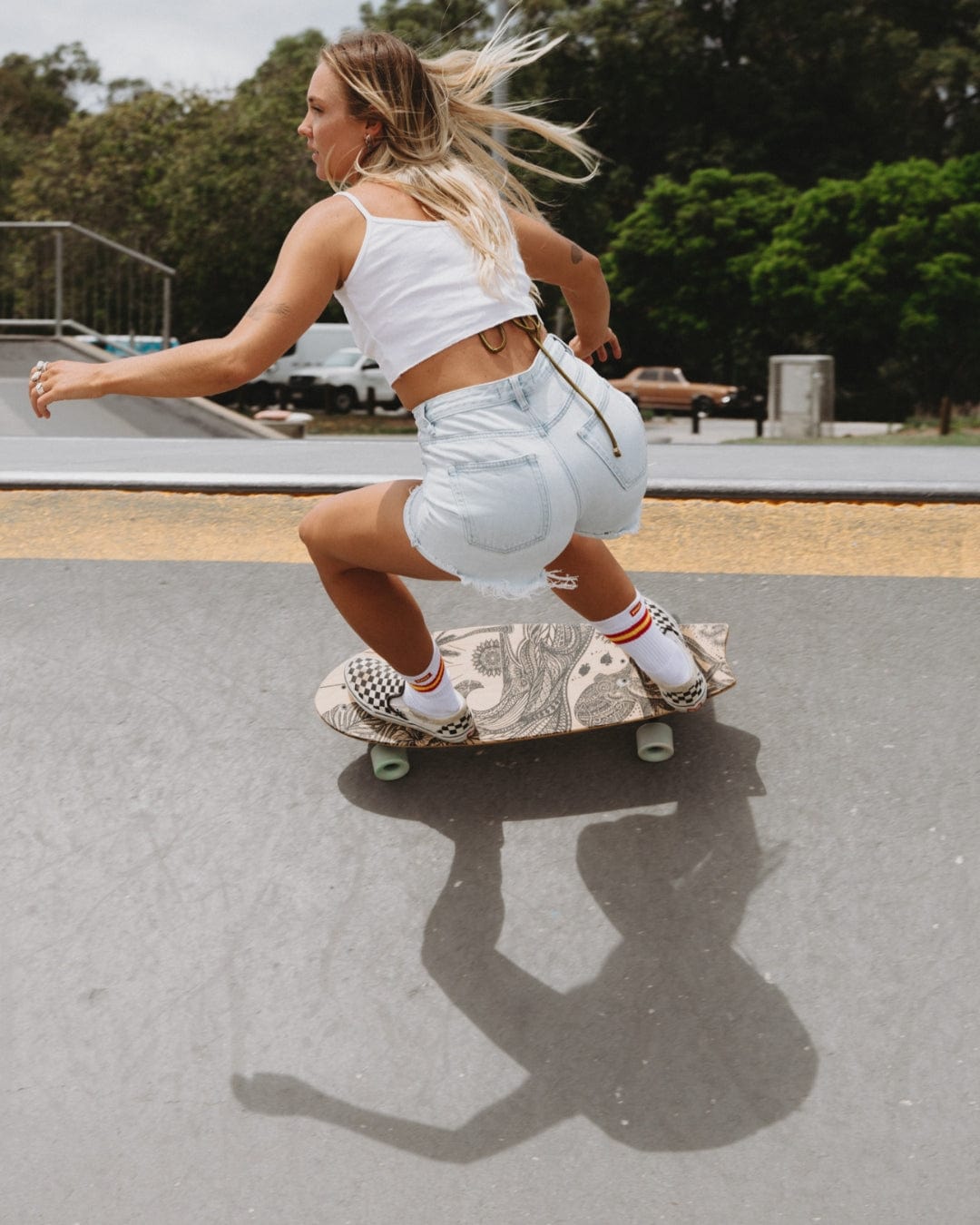Gold Coast Longboards Surf Skateboard Surf Skate 30" - Wanderlust Edition