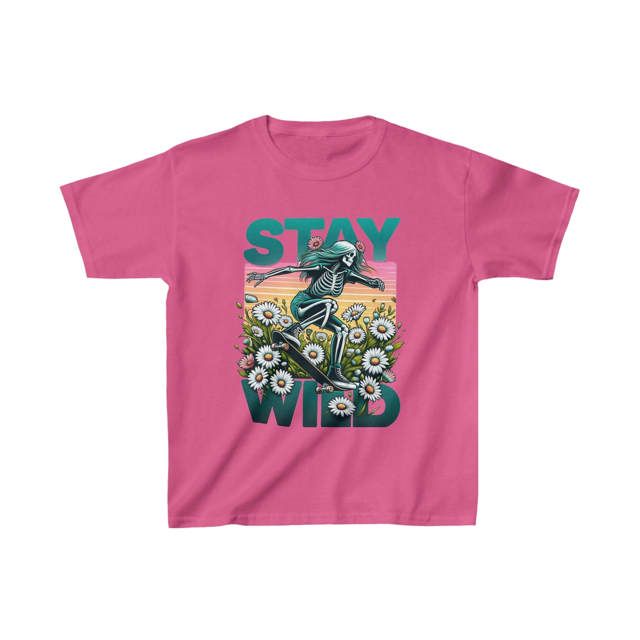 Printify Kids clothes XS / Heliconia Stay Wild - Kids Heavy Tee
