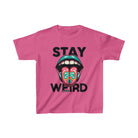 Printify Kids clothes XS / Heliconia Stay Weird - Kids Heavy Tee