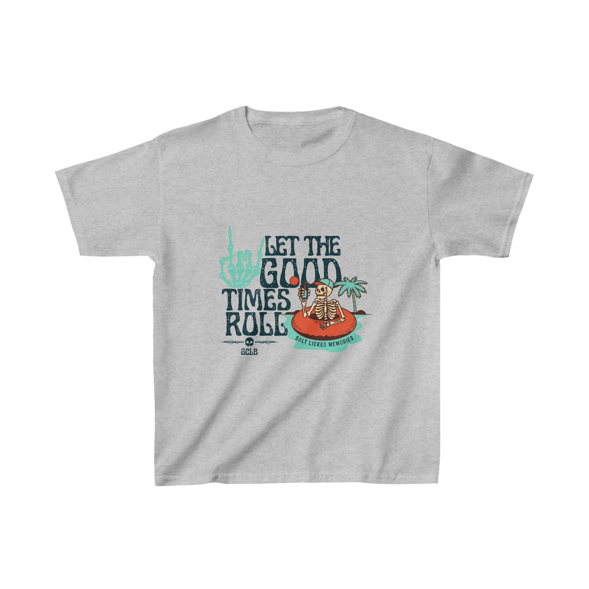 Printify Kids clothes XS / Sport Grey Let the Good Times Roll Floaty - Kids Heavy Tee