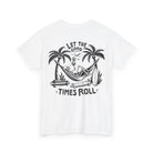 Printify T-Shirt Let the Good Times Roll Skull Tee