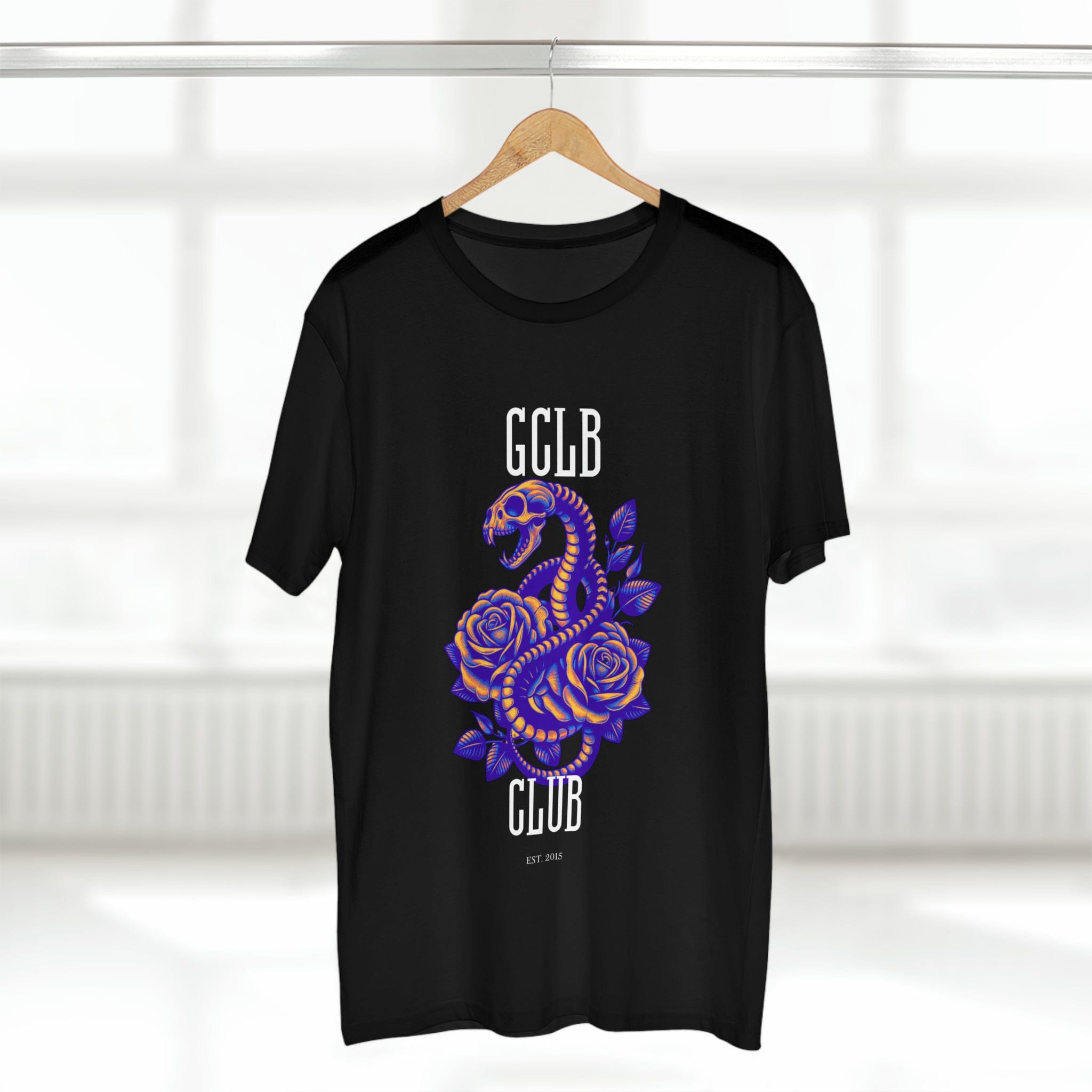 Printify T-Shirt Black / S Bone Snake GCLB Club - Standard Tee