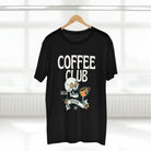 Printify T-Shirt Black / S Coffee Club - Standard Tee