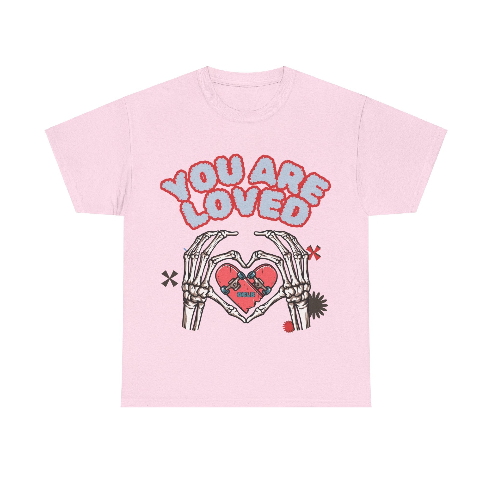 Printify T-Shirt Light Pink / S You are Loved Tee