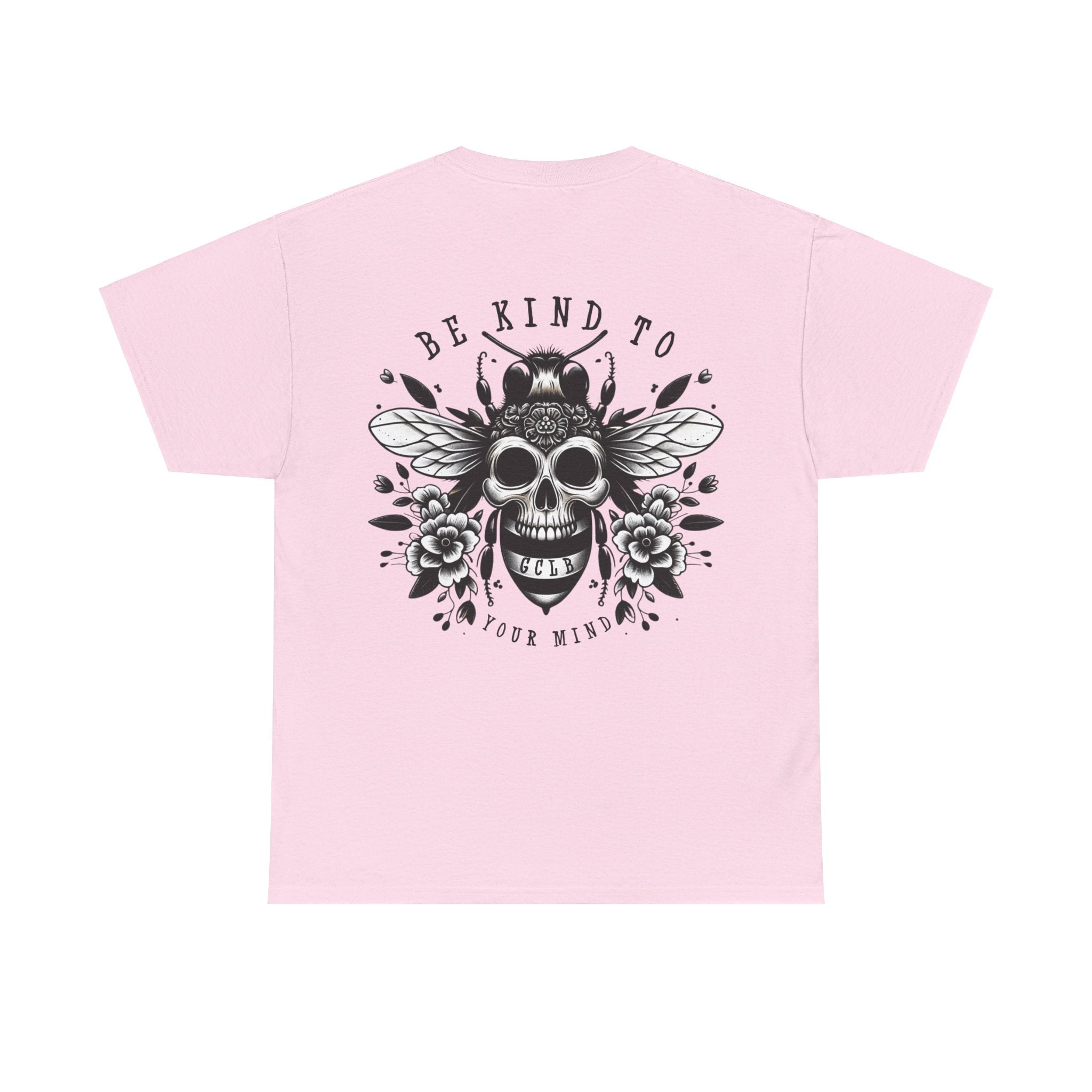 Printify T-Shirt Light Pink / S Be Kind to your Mind Tee