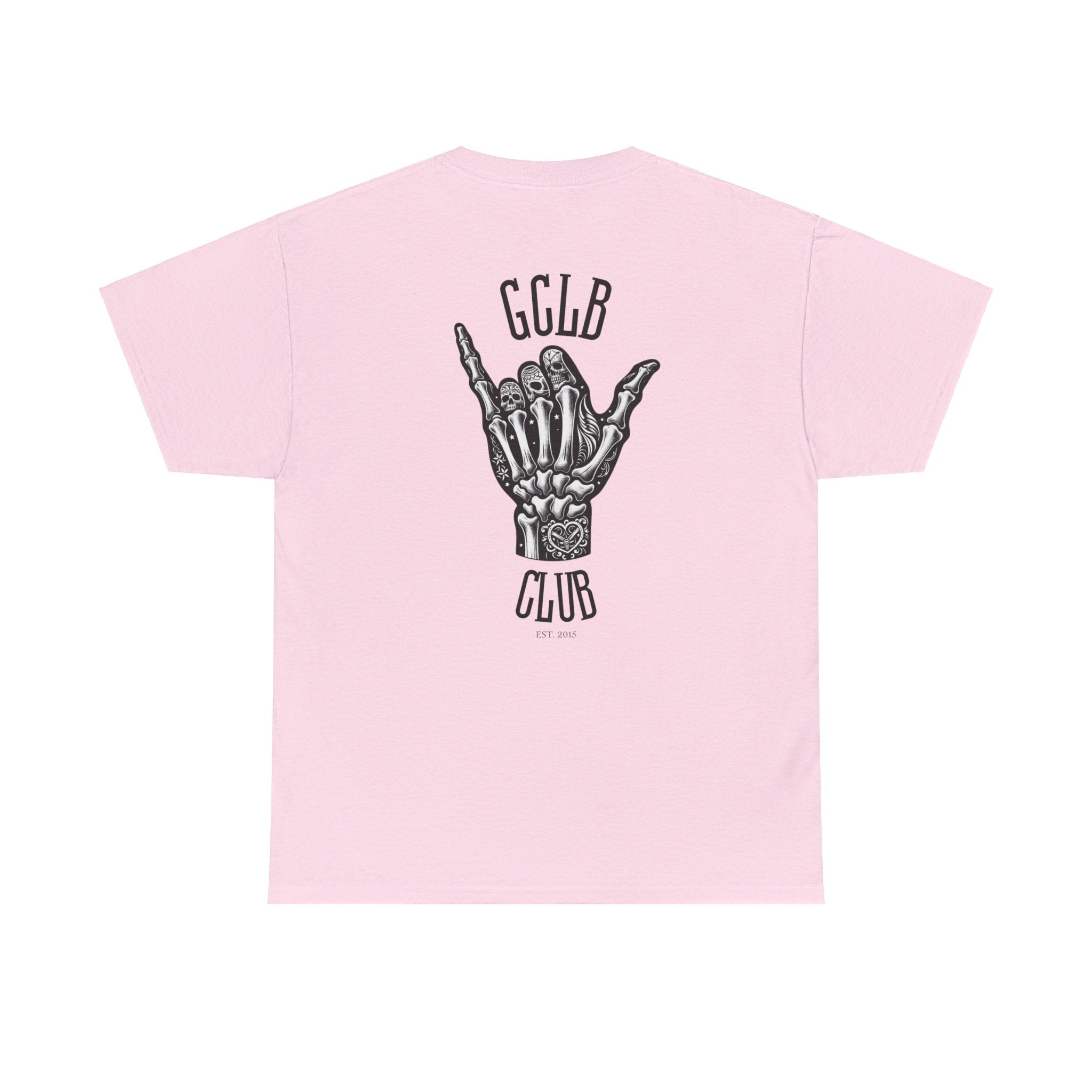 Printify T-Shirt Light Pink / S Skull Shaka Tee