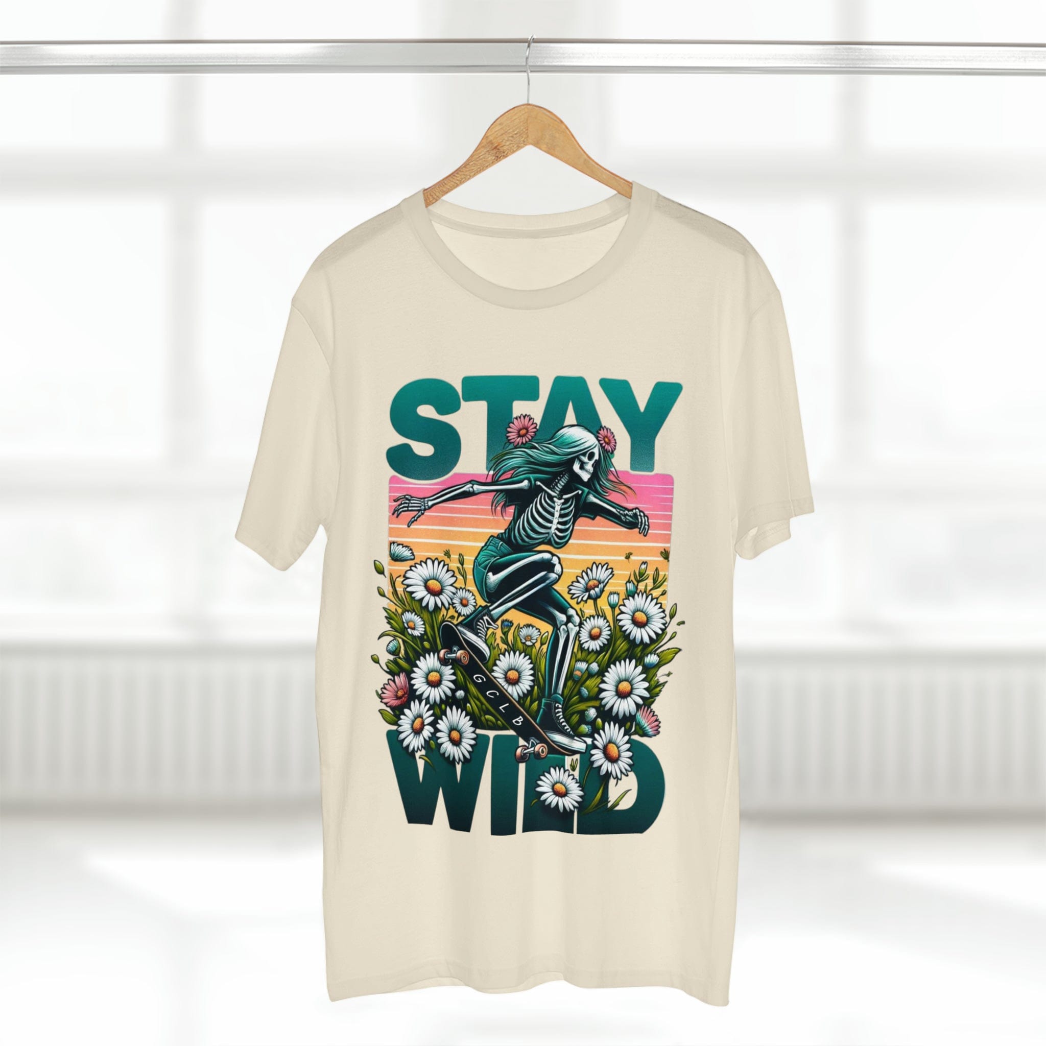 Printify T-Shirt Natural / S Stay Wild - Standard Tee