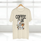 Printify T-Shirt Natural / S Coffee Club - Standard Tee