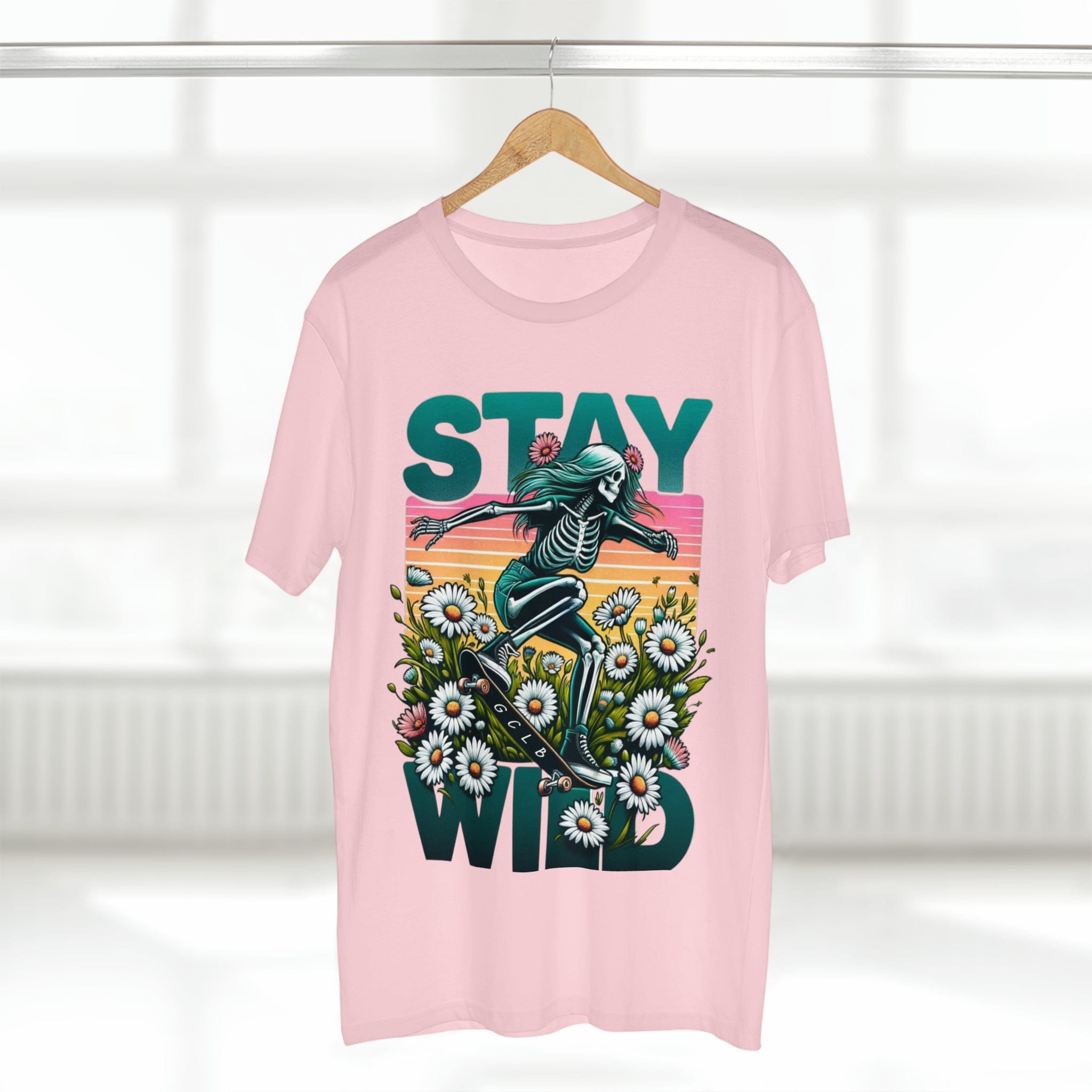 Printify T-Shirt Pink / S Stay Wild - Standard Tee
