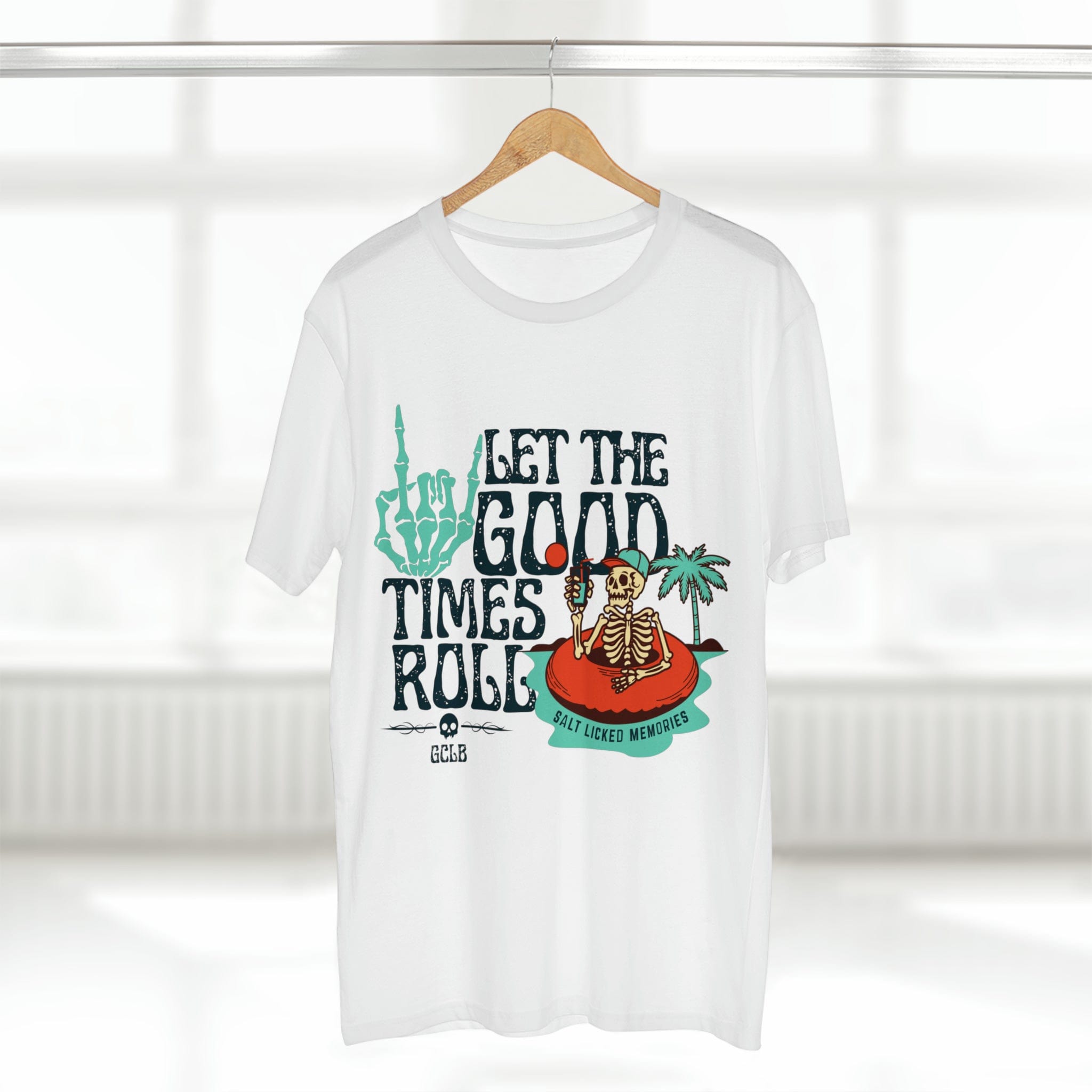 Printify T-Shirt White / S Let the Good Times Roll Floaty - Standard Tee