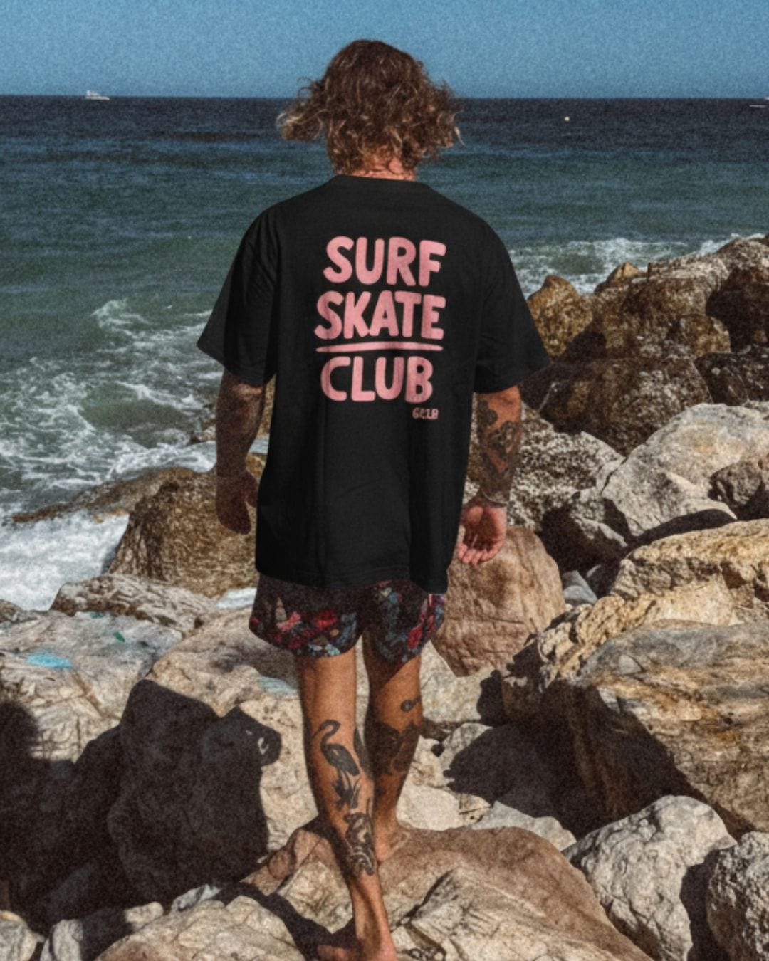 Printify T-Shirt Surf Skate Club Tee 2.0