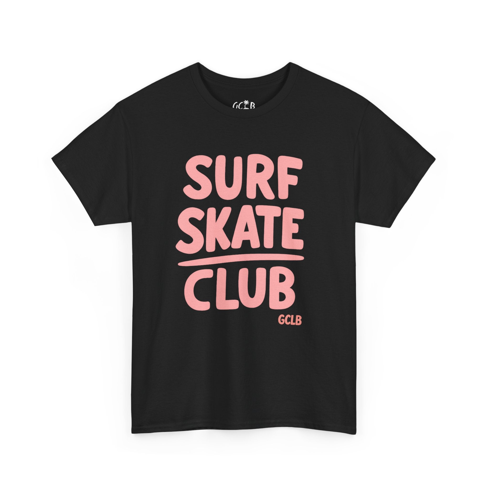 Printify T-Shirt Black / S Surf Skate Club Tee