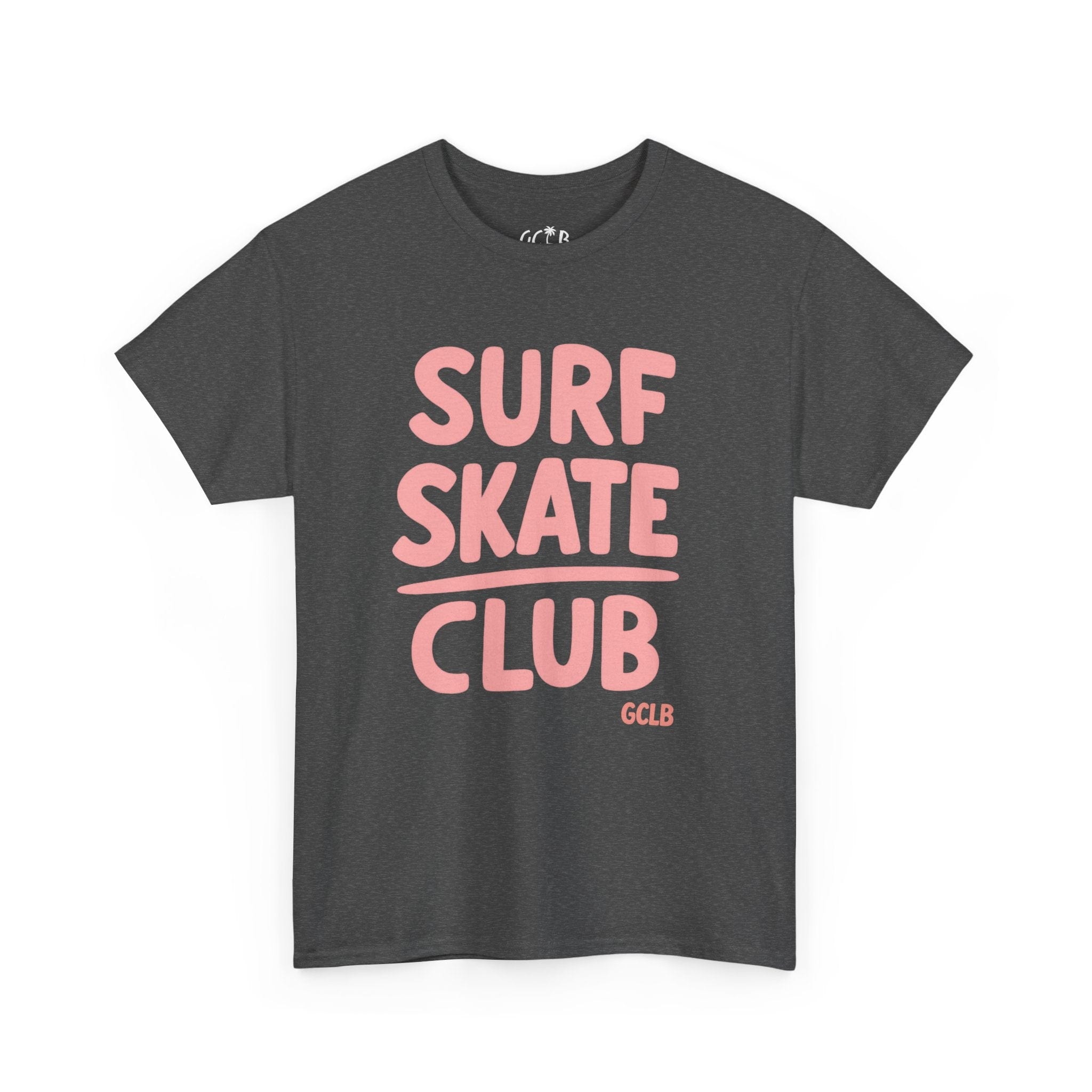 Printify T-Shirt Dark Heather / S Surf Skate Club Tee