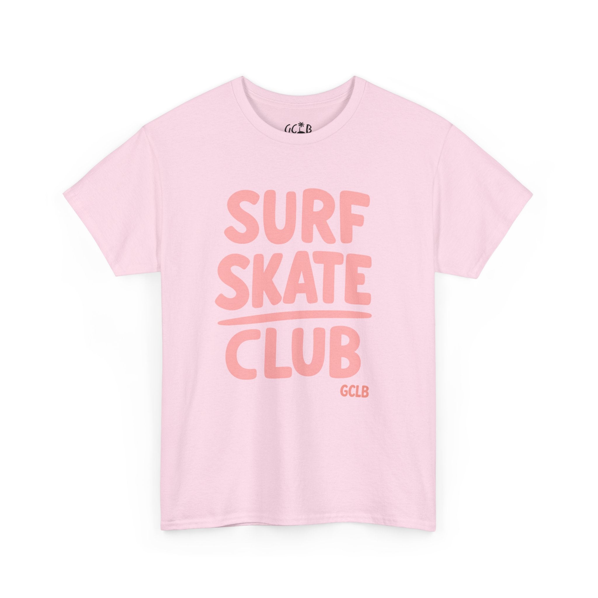 Printify T-Shirt Light Pink / S Surf Skate Club Tee
