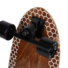 Gold Coast Longboards Surf Skateboard Surf Skate Skateboard 30" - Choc Honeycomb