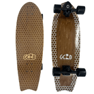 Gold Coast Longboards Surf Skateboard Thruster Surf Trucks Surf Skate Skateboard 30" - Choc Honeycomb