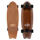 Gold Coast Longboards Surf Skateboard Thruster Surf Trucks Surf Skate Skateboard 30" - Choc Honeycomb