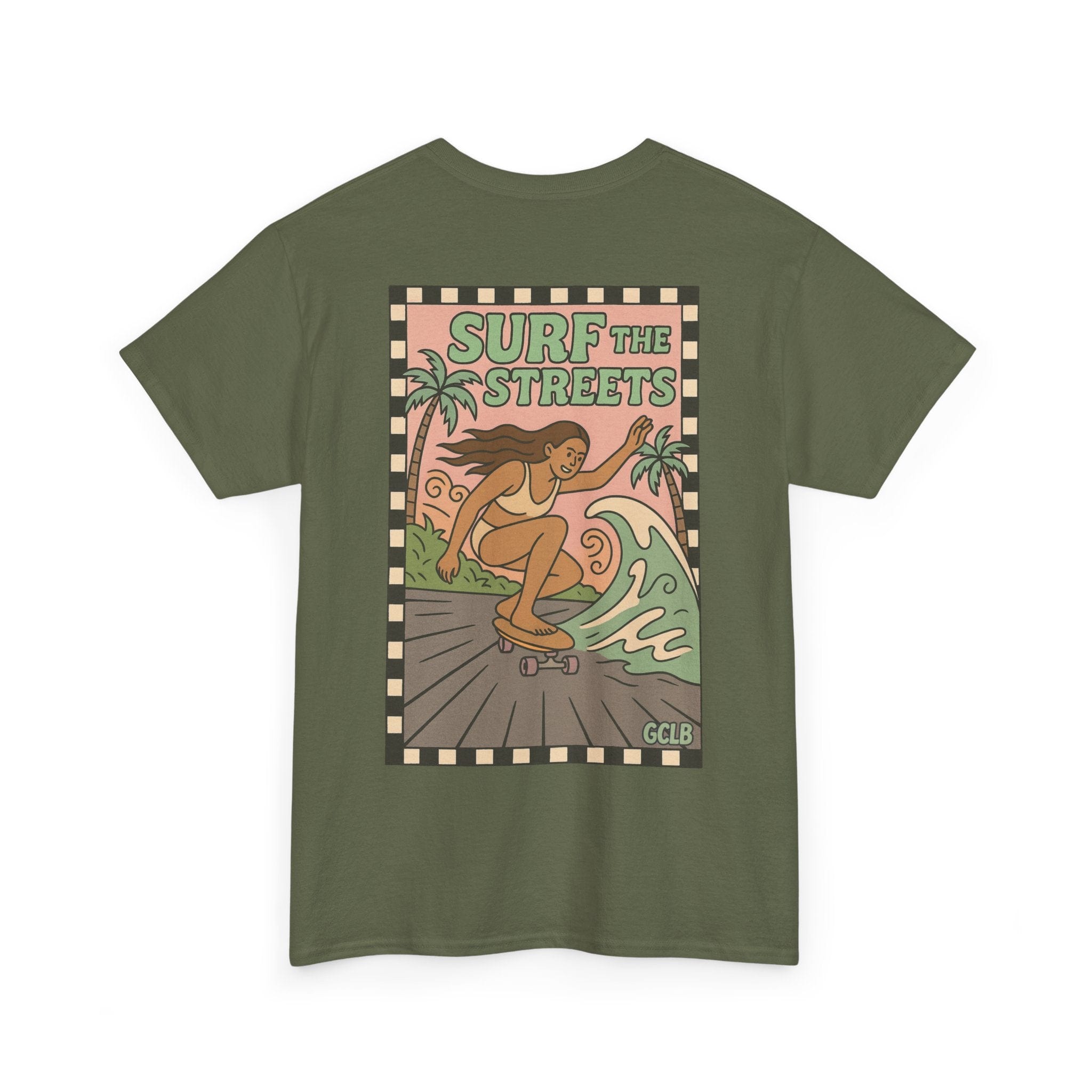 Printify T-Shirt Surf the Streets 2.0 Tee