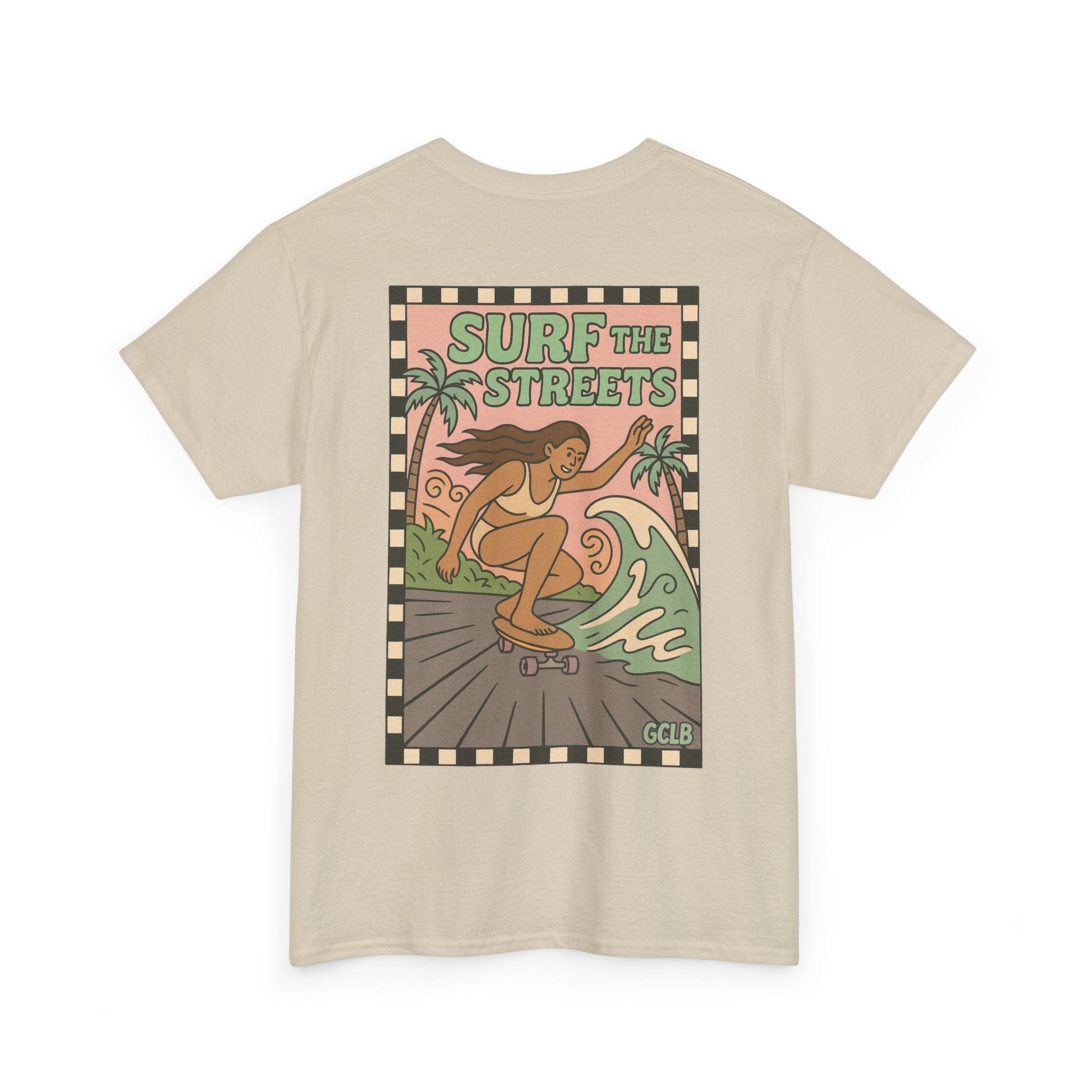 Printify T-Shirt Surf the Streets 2.0 Tee