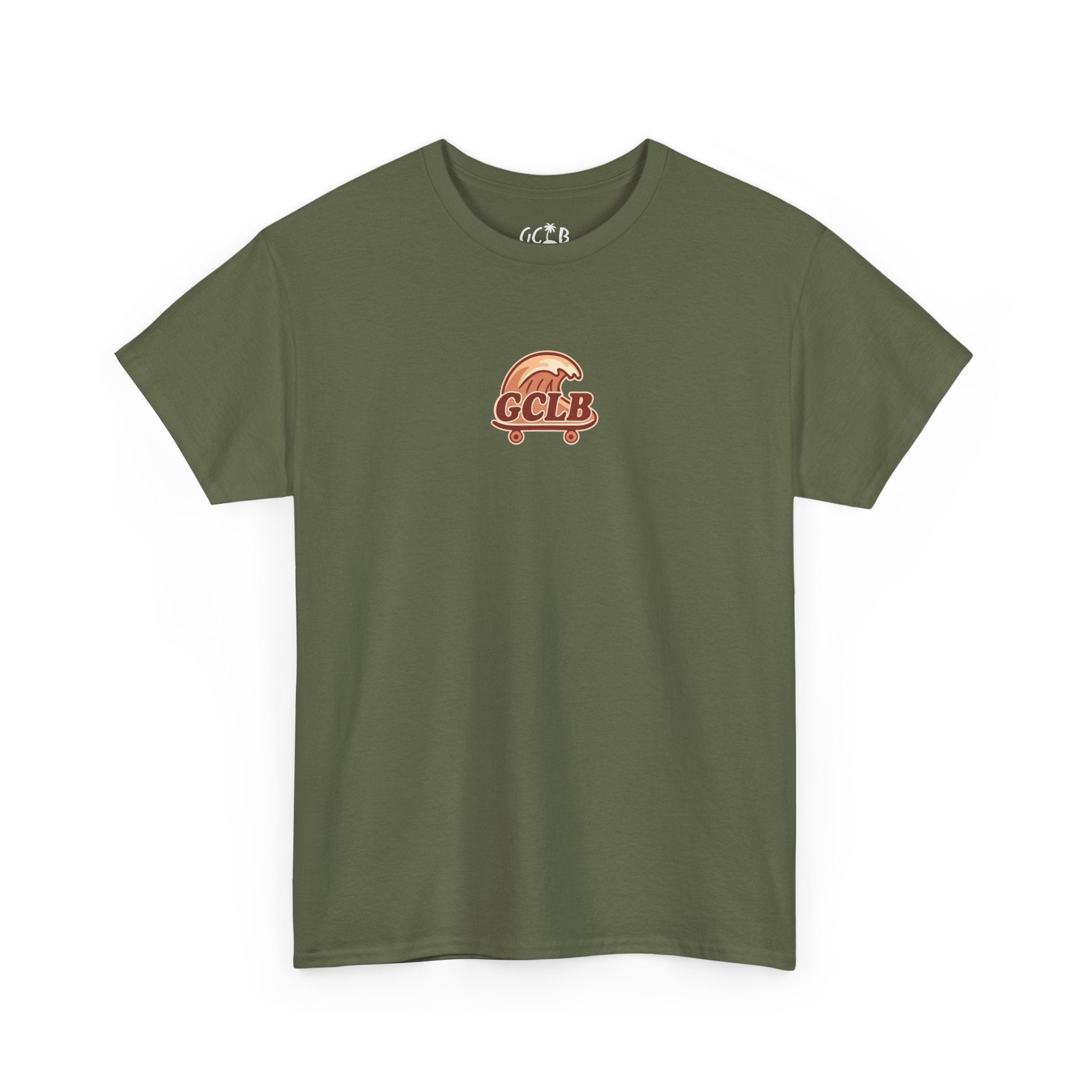 Printify T-Shirt Military Green / S Surf the Streets 2.0 Tee