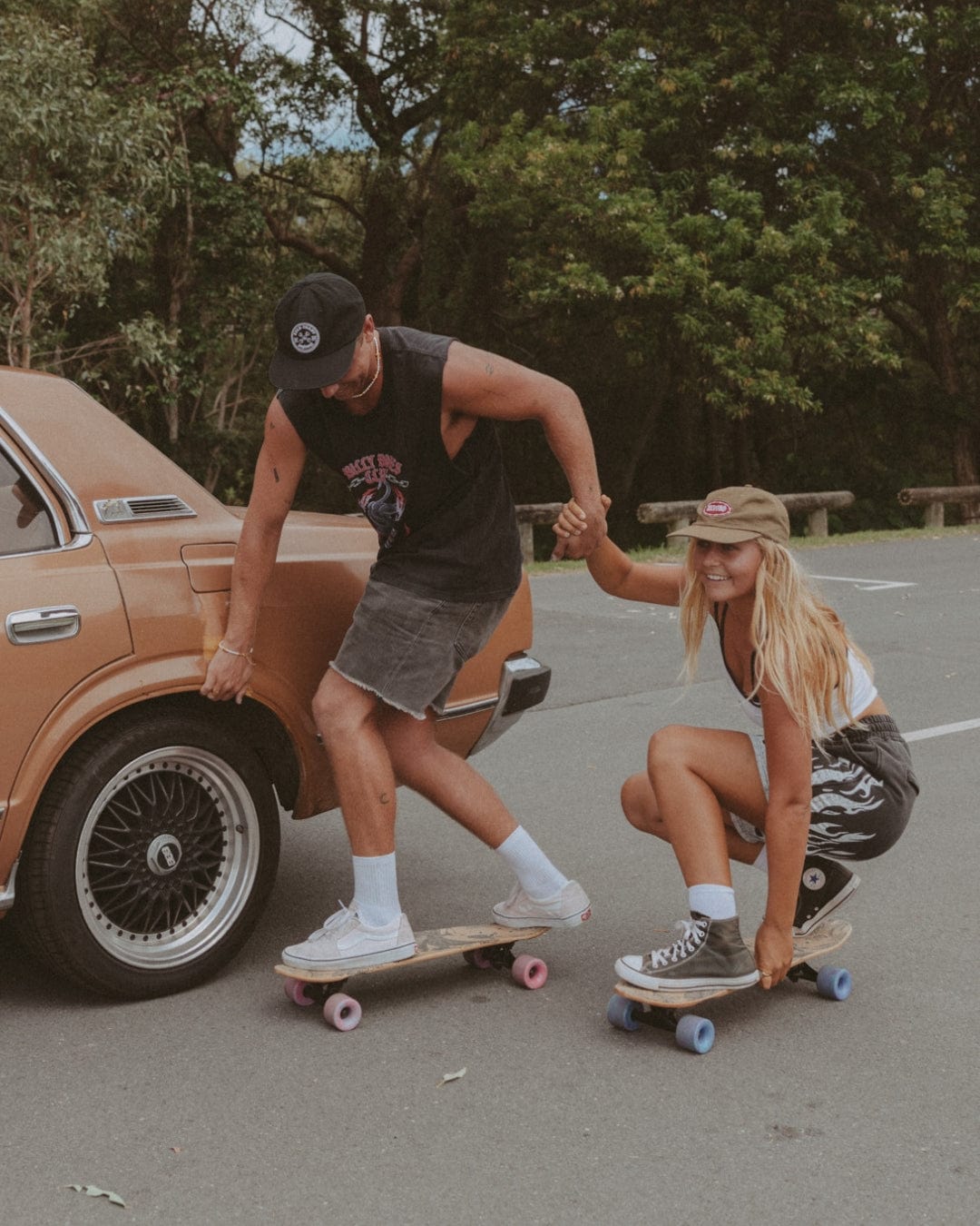 Gold Coast Longboards Cruiser Skateboard Cruiser - Aloha Edition