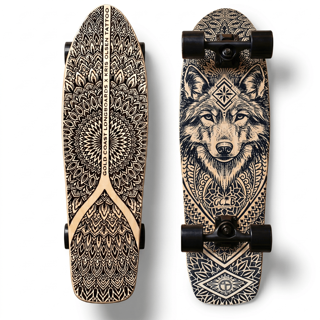Gold Coast Longboards Cruiser Skateboard Cruiser Skateboard — The Hunter