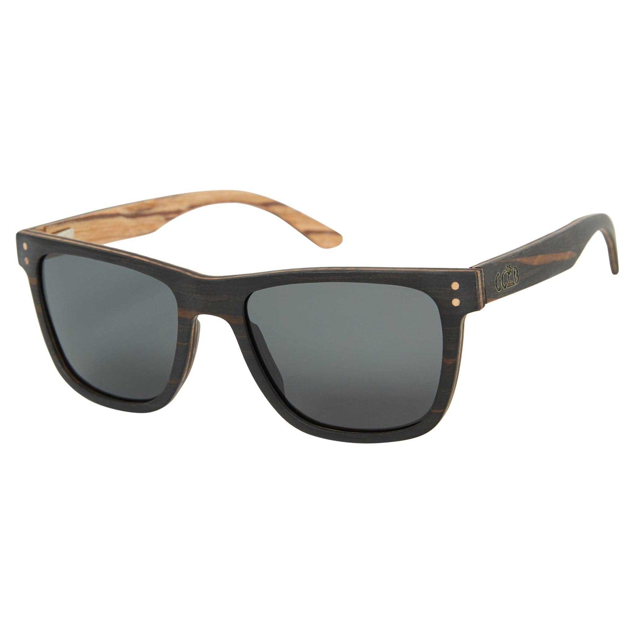 Gold Coast Longboards Sunglasses Medium - 140mm Beechmont - Dark Ebony