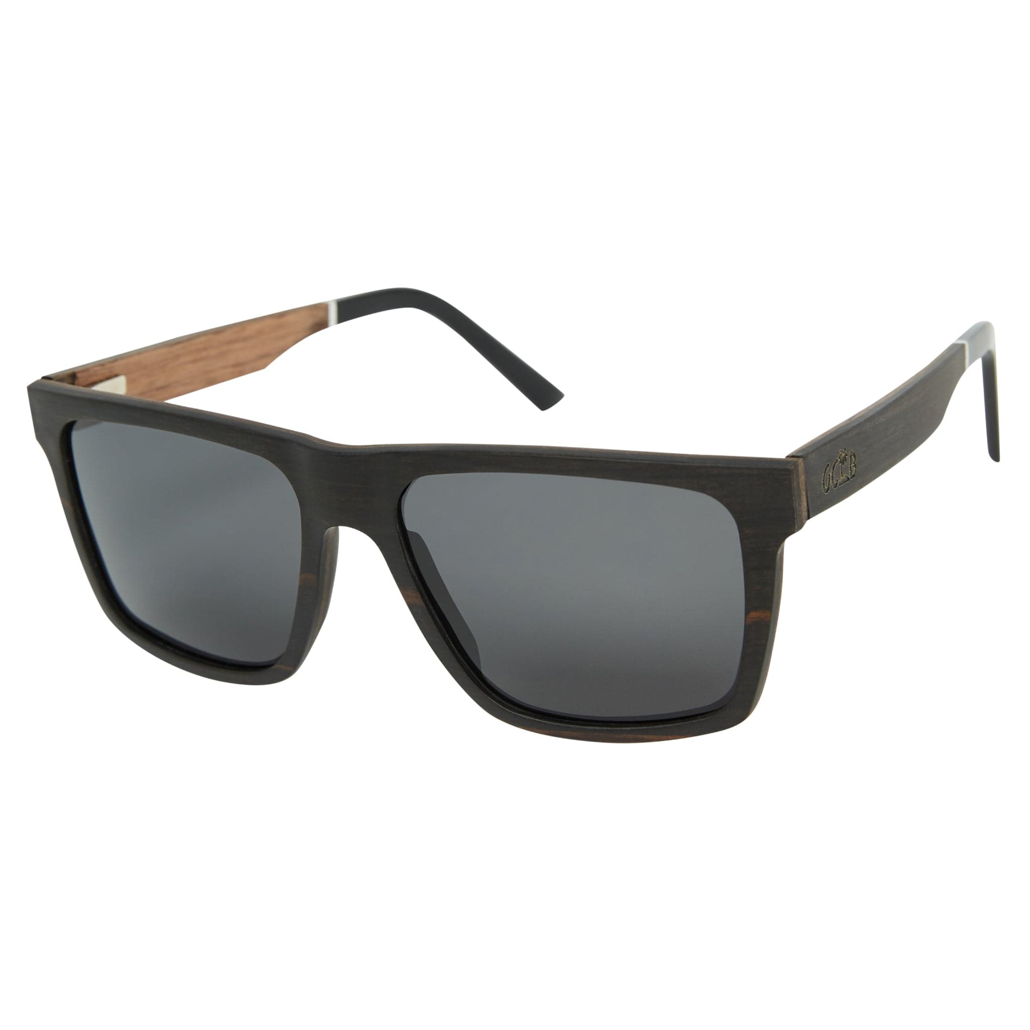 Gold Coast Longboards Sunglasses Large - 144mm Wave Break - Dark Ebony