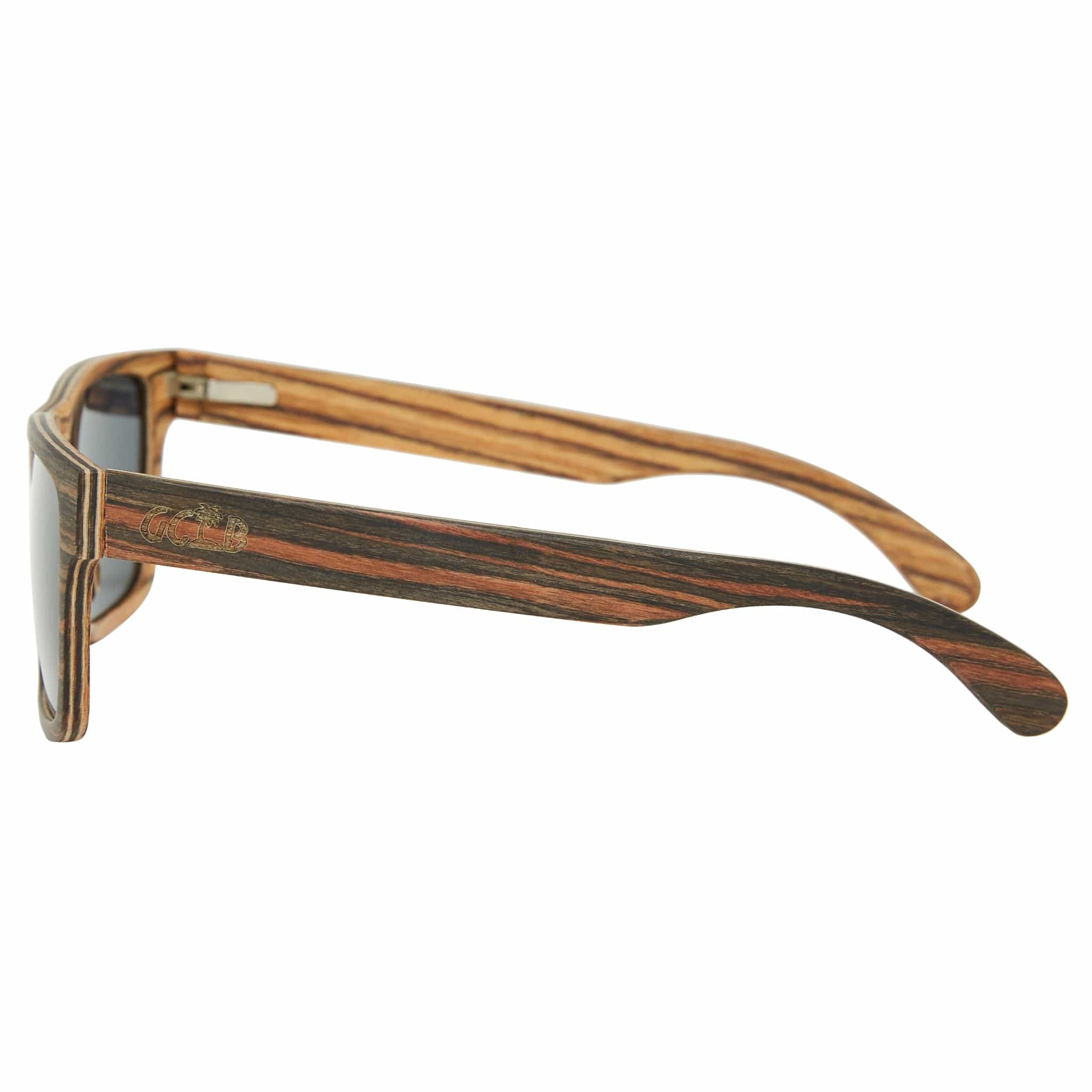 Gold Coast Longboards Sunglasses Large - 149mm Coolie - Red Ebony
