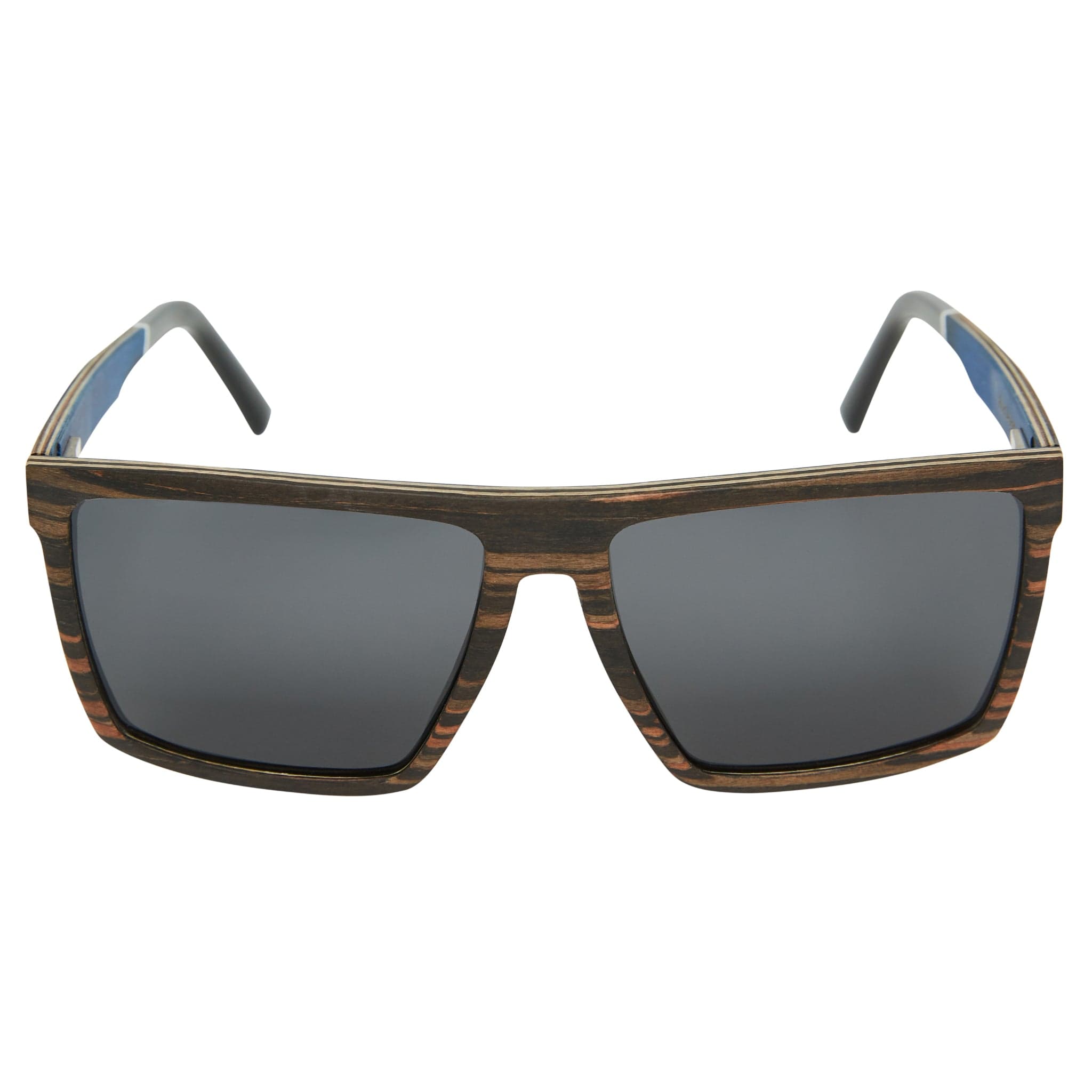 Gold Coast Longboards Sunglasses Medium - 142mm Burleigh - Red Ebony