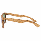 Gold Coast Longboards Sunglasses Medium - 142mm Straddie - Blue/Green Reflect