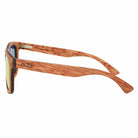 Gold Coast Longboards Sunglasses Medium - 142mm Straddie - Red/Yellow Reflect