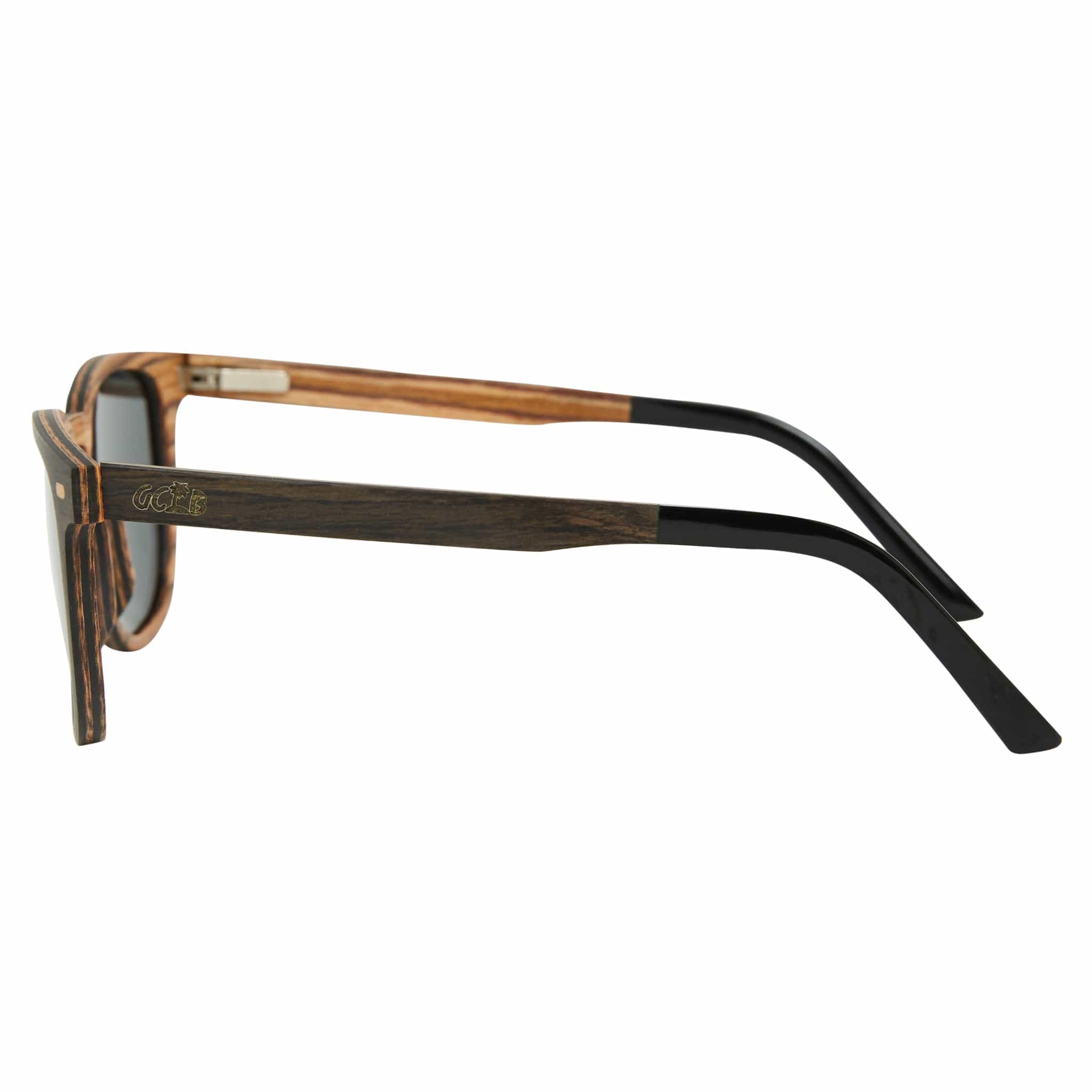 Gold Coast Longboards Sunglasses Medium - 140mm Tallie - Dark Brown